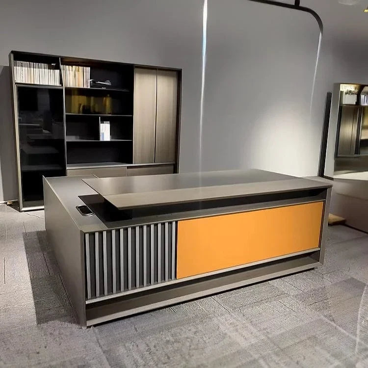 Frazer · Modern L-Shaped Executive Desk