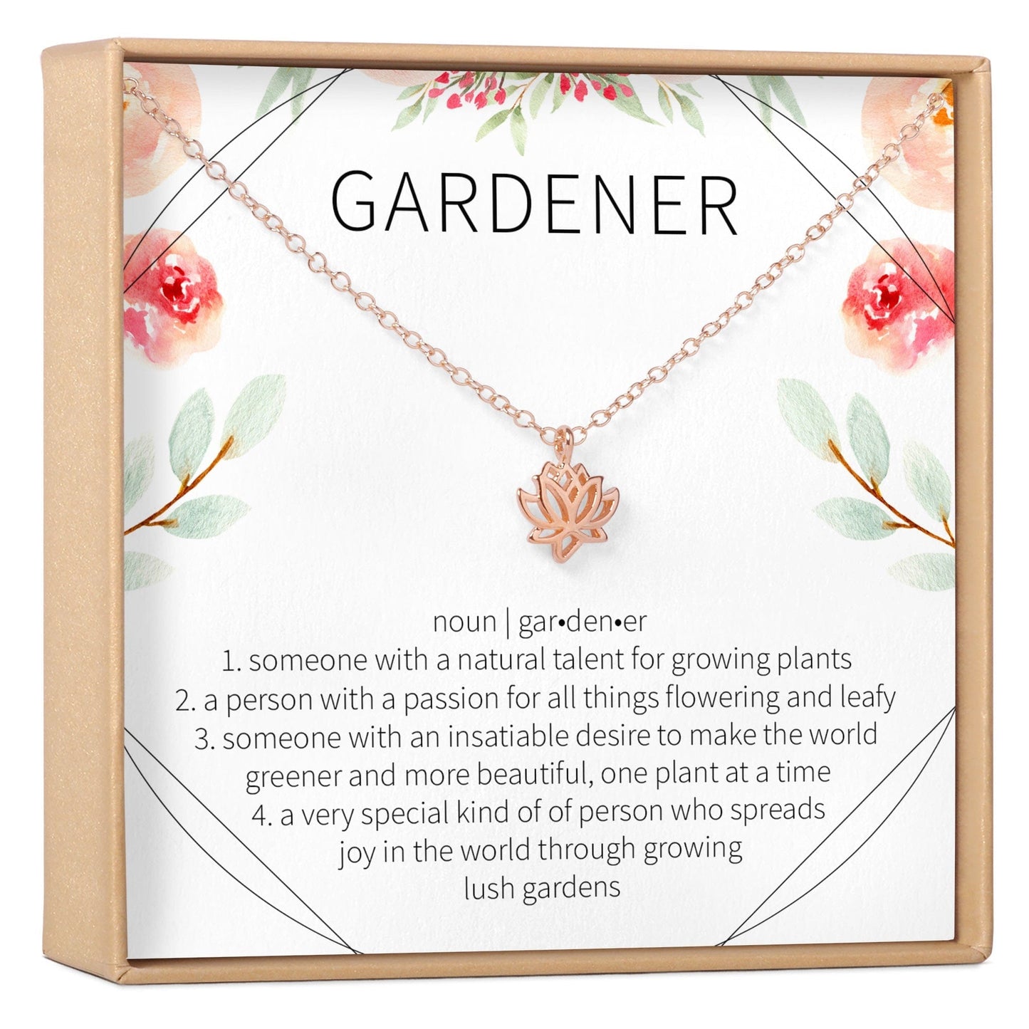 Gift for Gardener Necklace