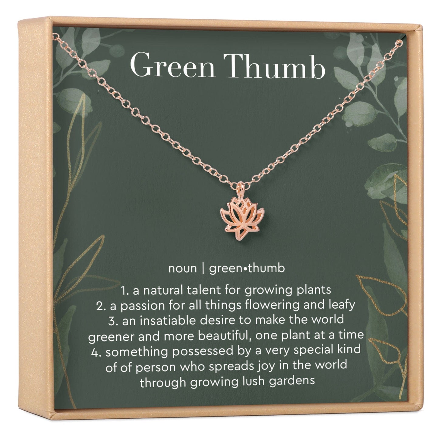Gift for Gardener Necklace