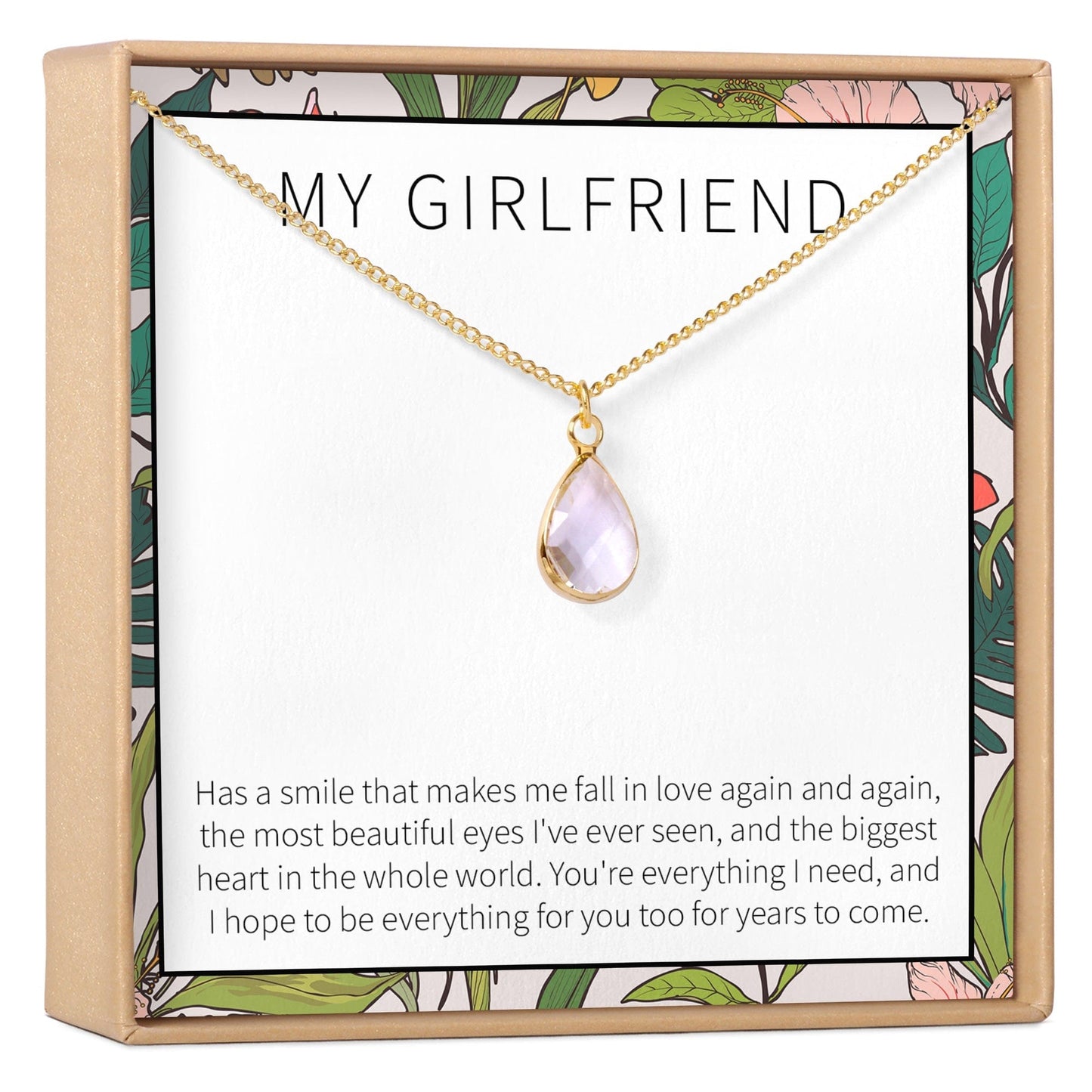 Gift for Girlfriend Necklace