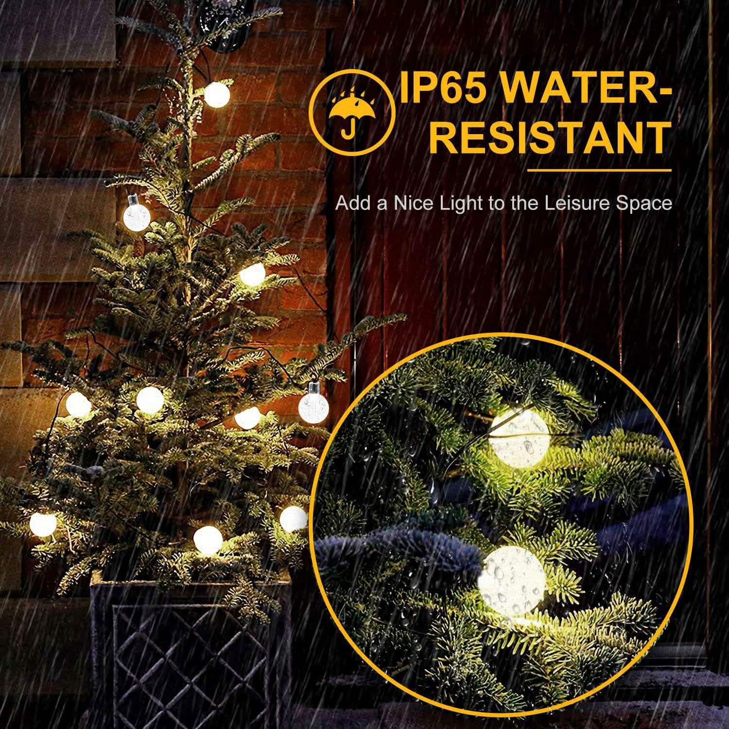 Globe String Solar Lights 30 Ball