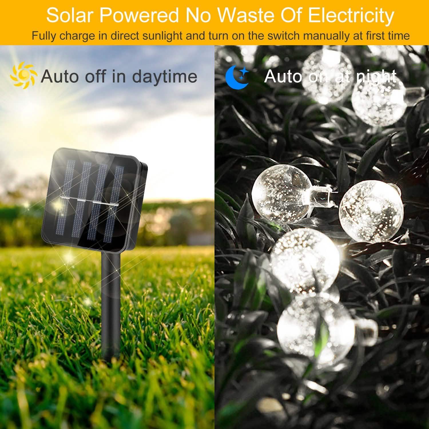 Globe String Solar Lights 30 Ball