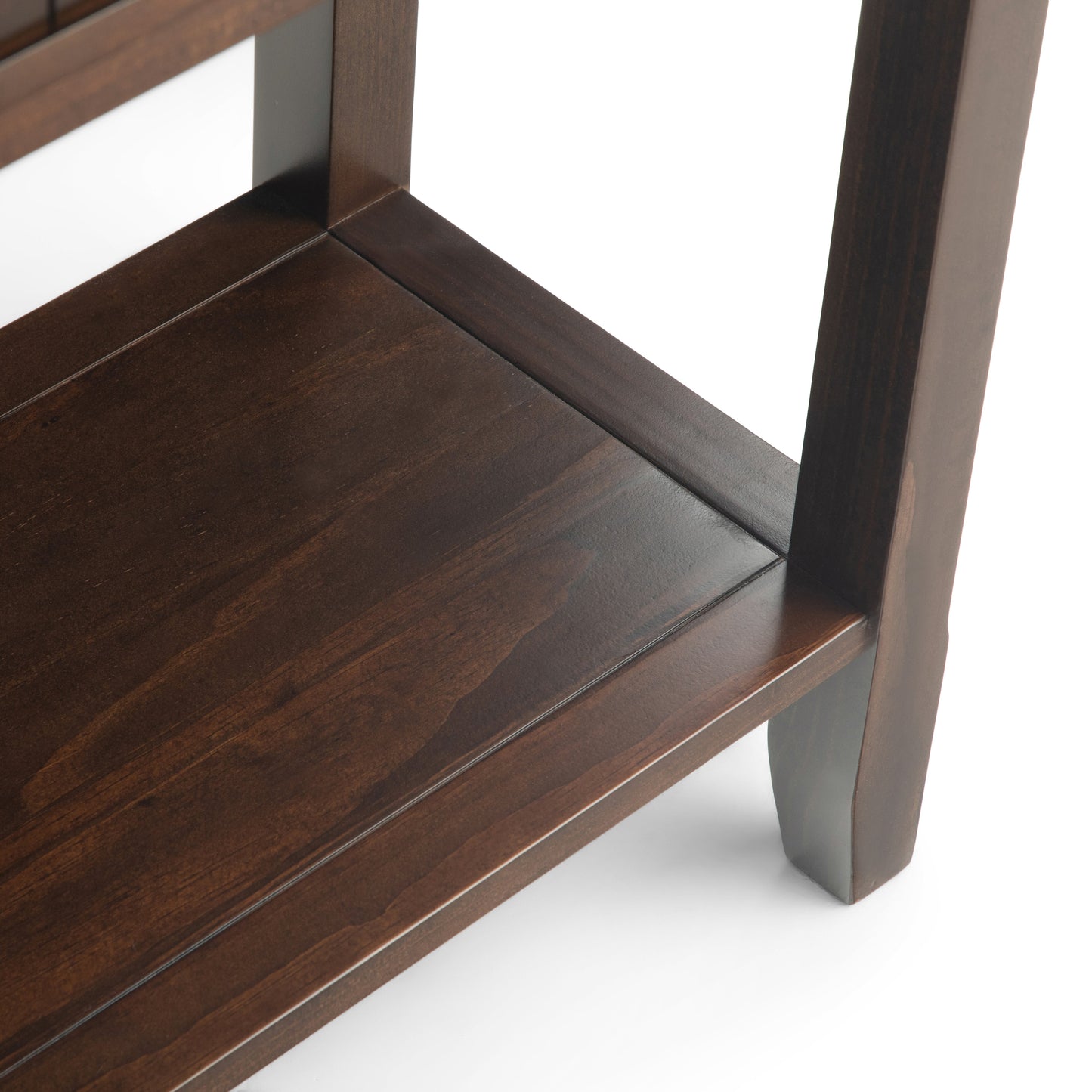 Acadian 60 Inch Wide Solid Wood Console Sofa Table