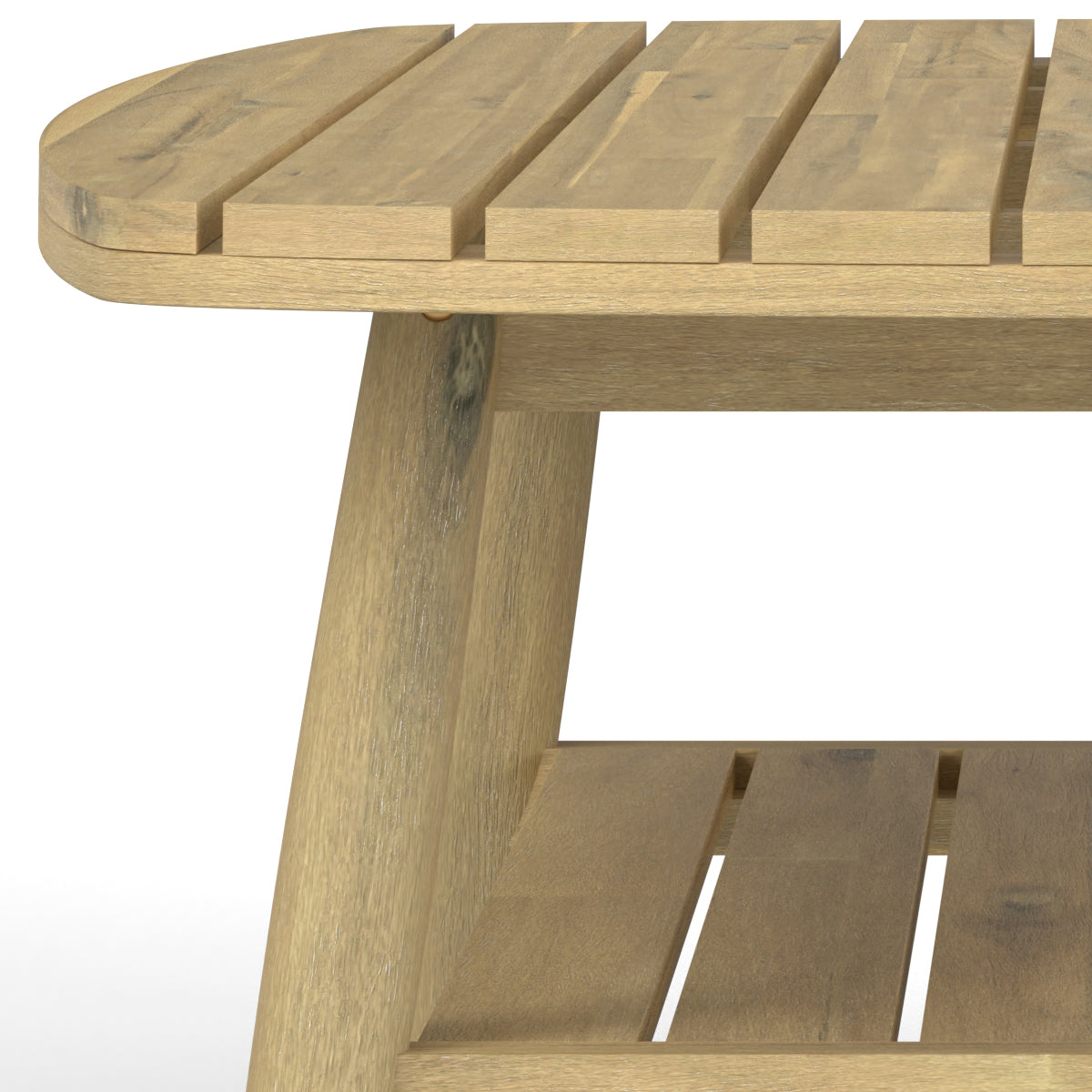 Bayshore Outdoor Coffee Table - Light Teak