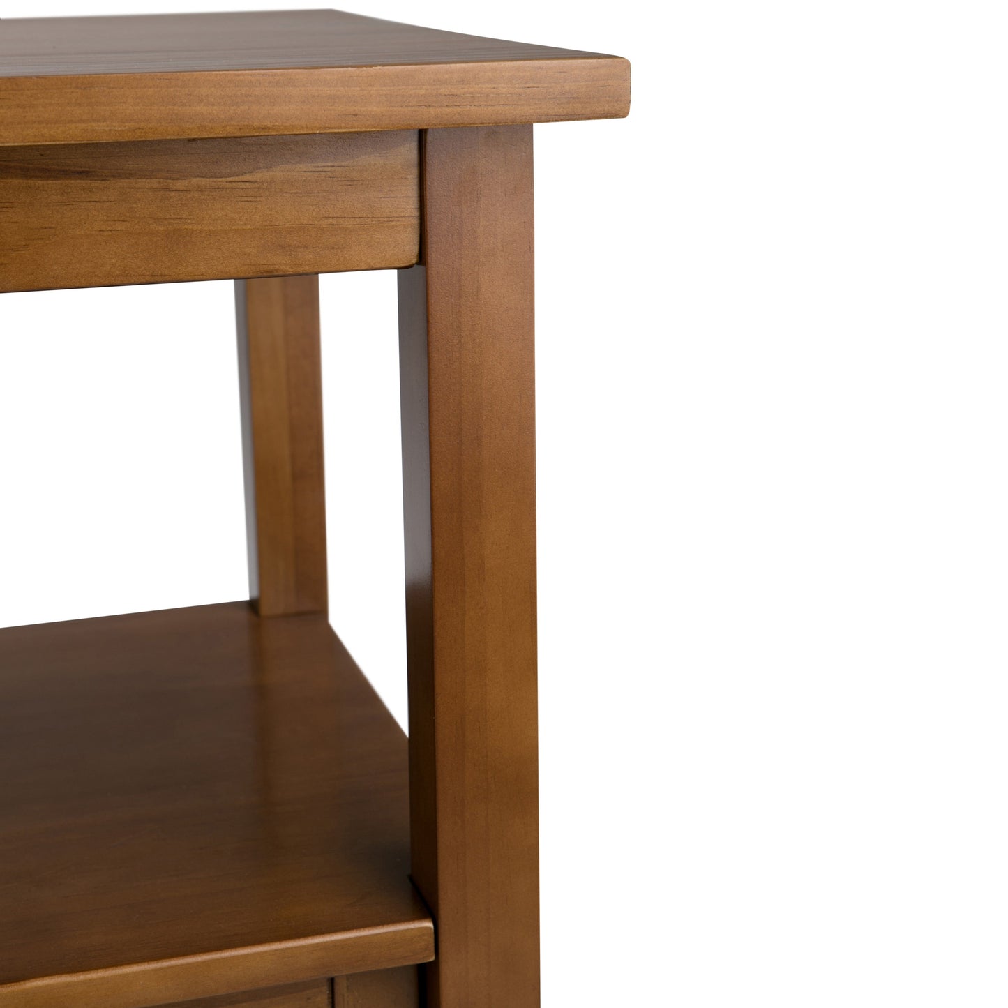 Warm Shaker 48 Inch Wide Solid Wood Console Sofa Table