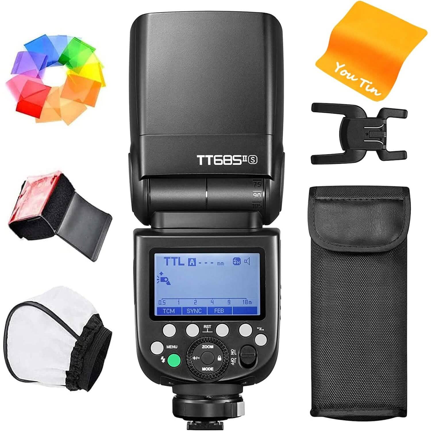 Godox カメラフラッシュ スピードライト Sony TT685IIS TT685II-S 2.4G ワイヤレス HSS GN60 フラッシュ（リファービッシュ品）