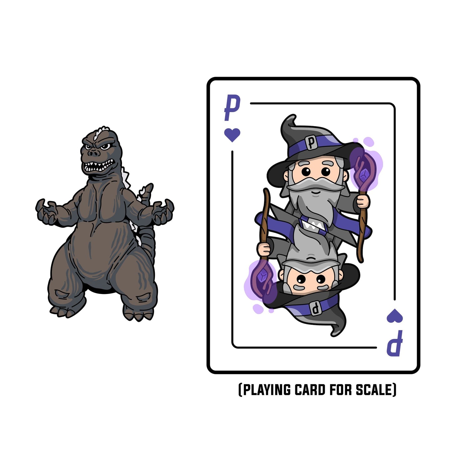 Godzilla Showa Era AR Pin