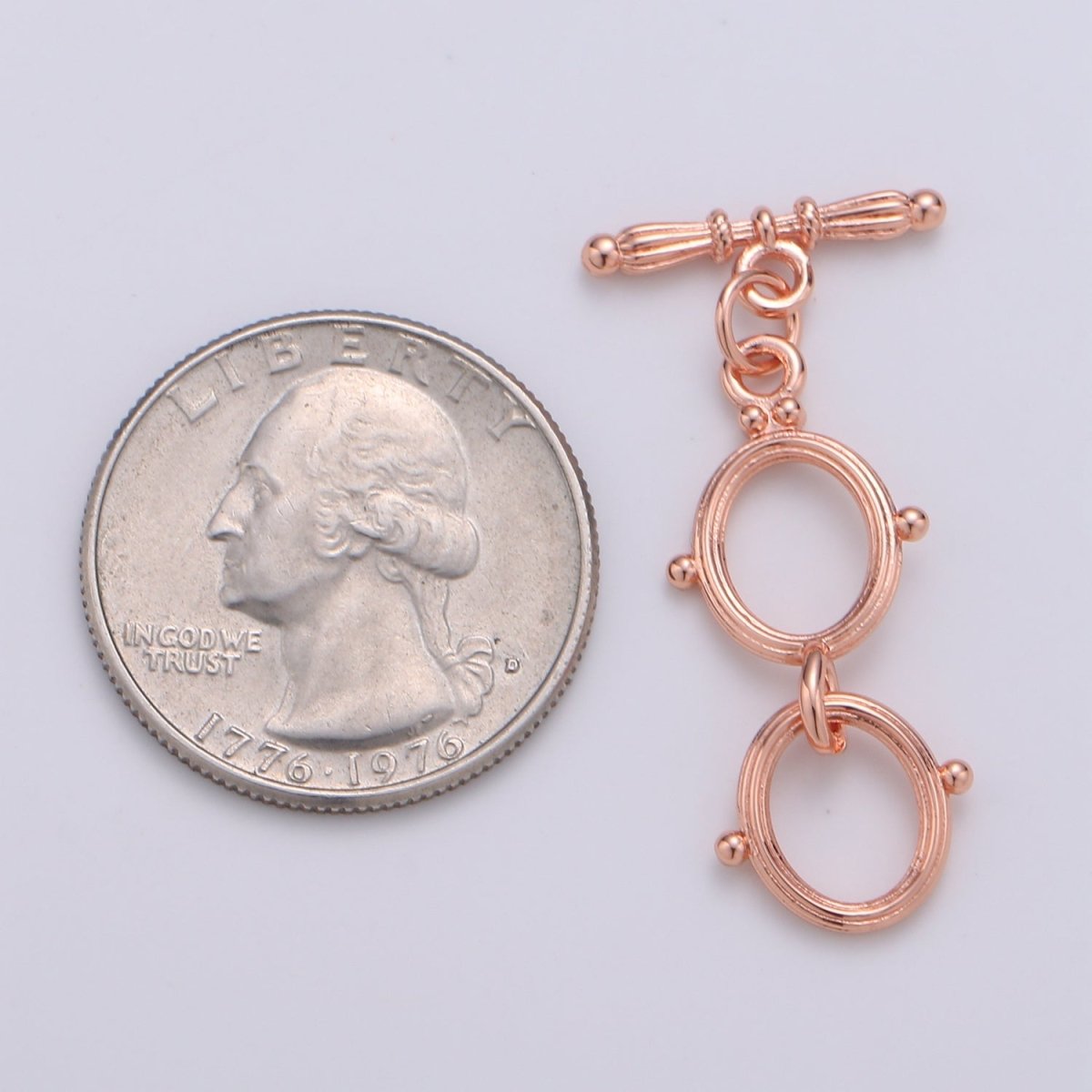 Gold Buoy Toggle Clasp with Jumpring Ship Sailor Clasp Gold Filled Toggle Clasp  L-096~L-099