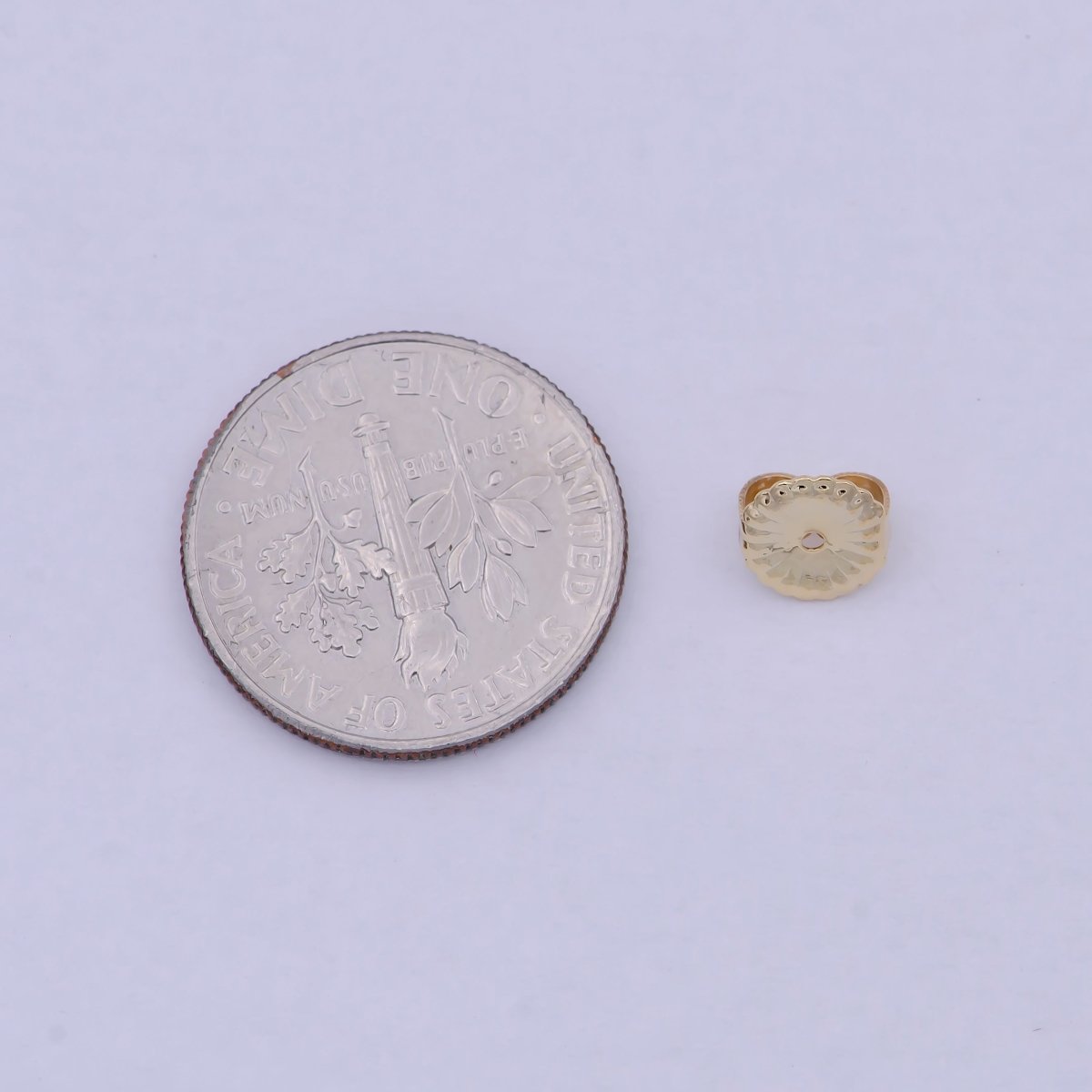 Gold Earring Backs for Stud Earring ,Adjustable Hypoallergenic Earring Backs For Jewelry Making Supply K-799