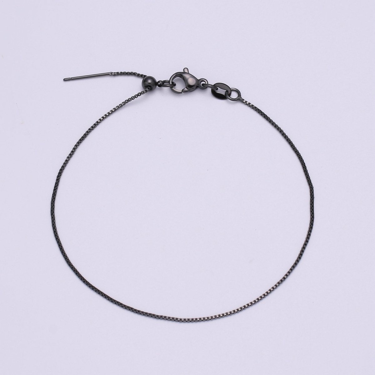 Gold Filled 8.5 long Chain with Lobster Clasp For DIY Jewelry Making Bracelet Anklet  L-206~L-209