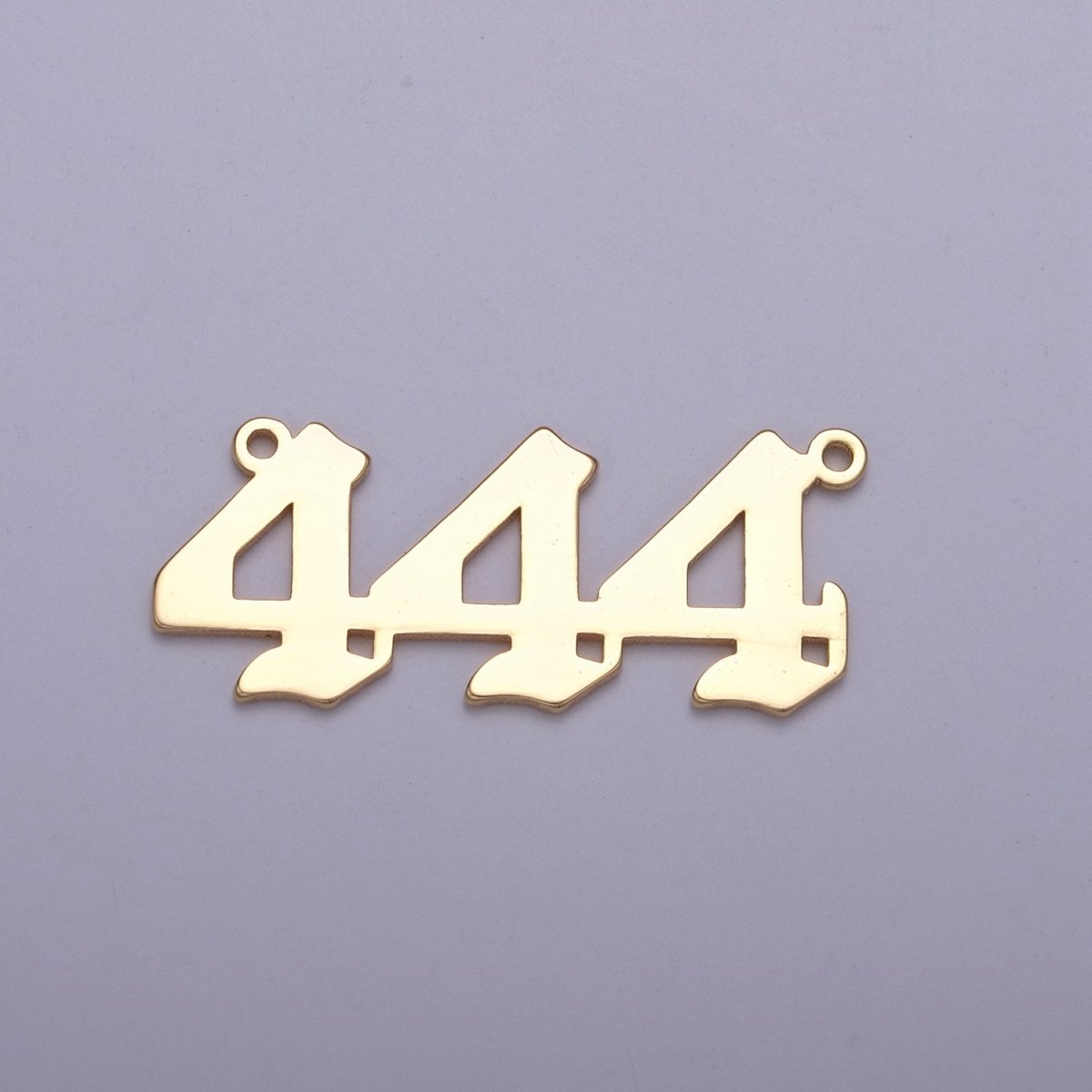 Gold Filled Angel Number Charm Connector Lucky Number for Necklace Bracelet Component G-622~G-626