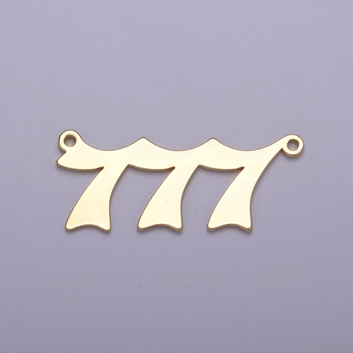 Gold Filled Angel Number Charm Connector Lucky Number for Necklace Bracelet Component G-622~G-626