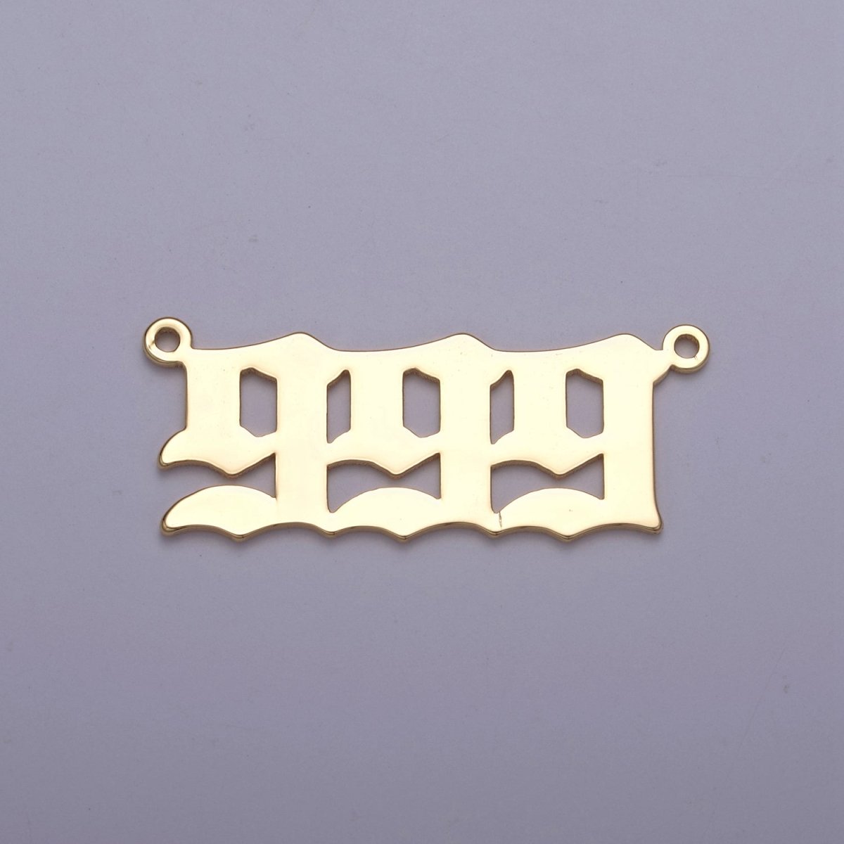 Gold Filled Angel Number Charm Connector Lucky Number for Necklace Bracelet Component G-622~G-626