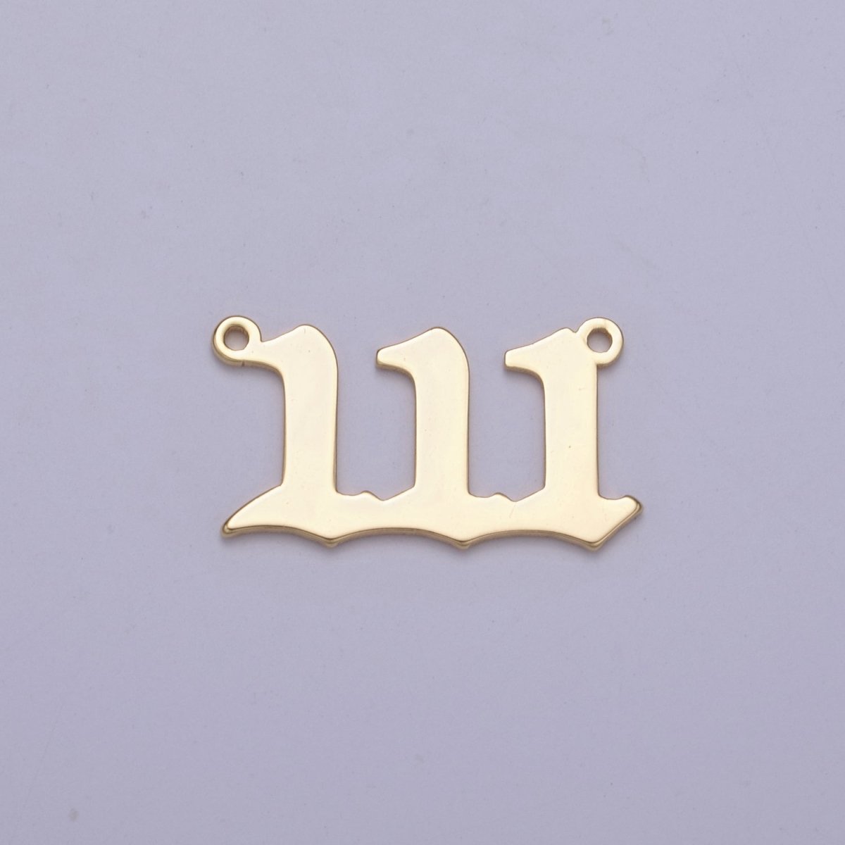 Gold Filled Angel Number Charm Connector Lucky Number for Necklace Bracelet Component G-622~G-626