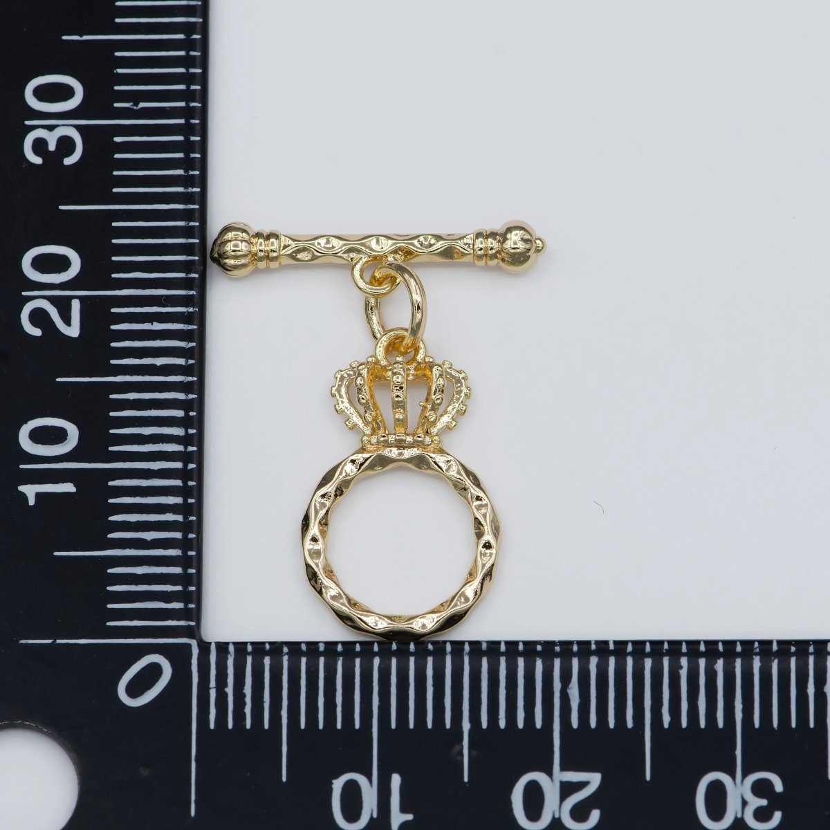 Gold Filled Crown Style Toggle Clasp For Jewelry Making DIY Necklace Bracelet Anklet  L-312