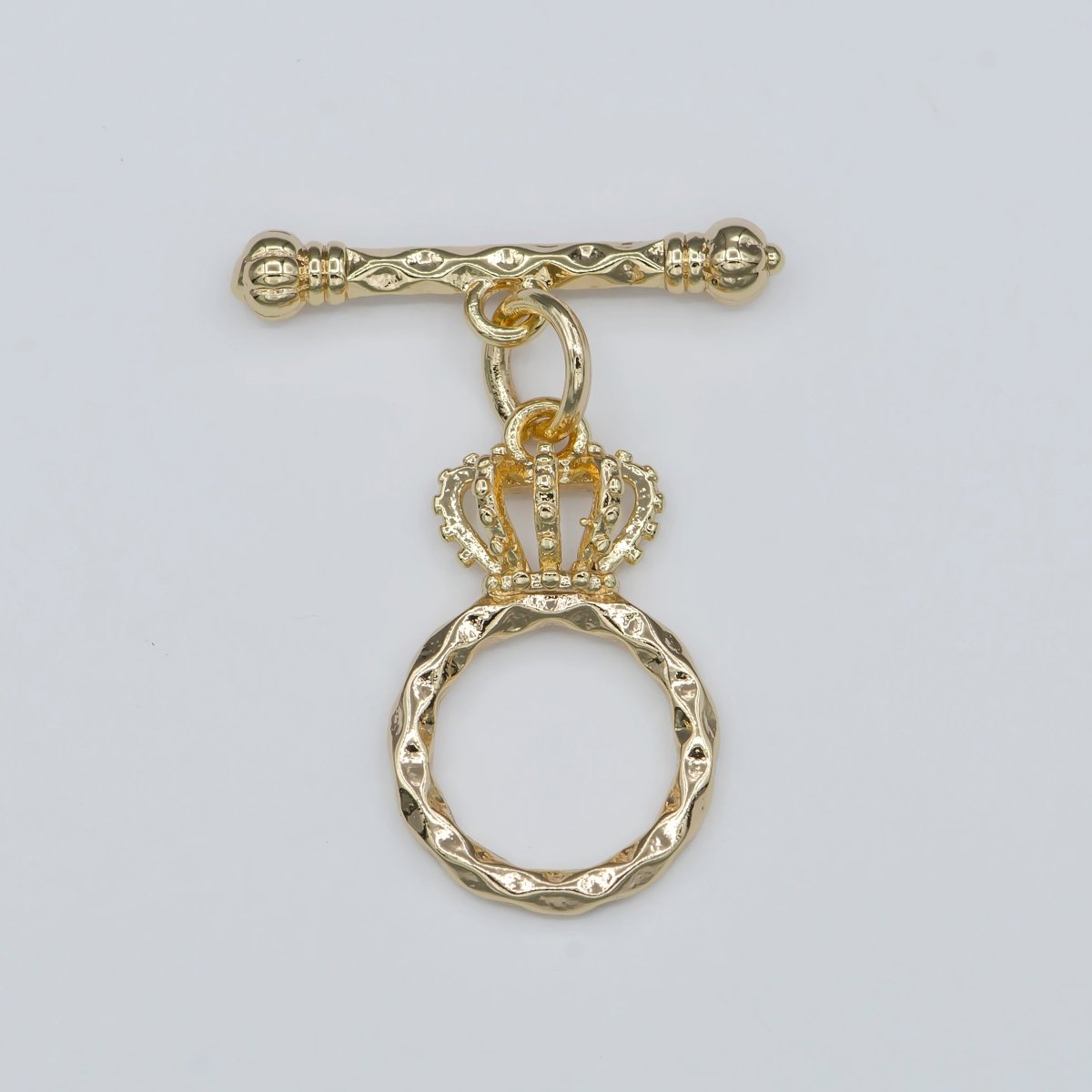 Gold Filled Crown Style Toggle Clasp For Jewelry Making DIY Necklace Bracelet Anklet  L-312