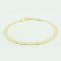 Gold Filled Herringbone 7.5 Inch Bracelet