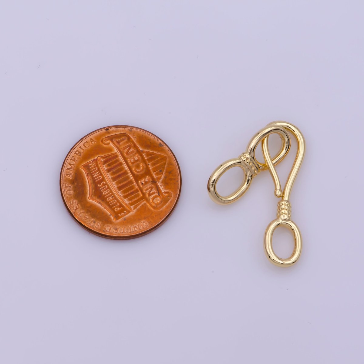 Gold Filled Link Connector for Bracelet End Clasp making supply L-560