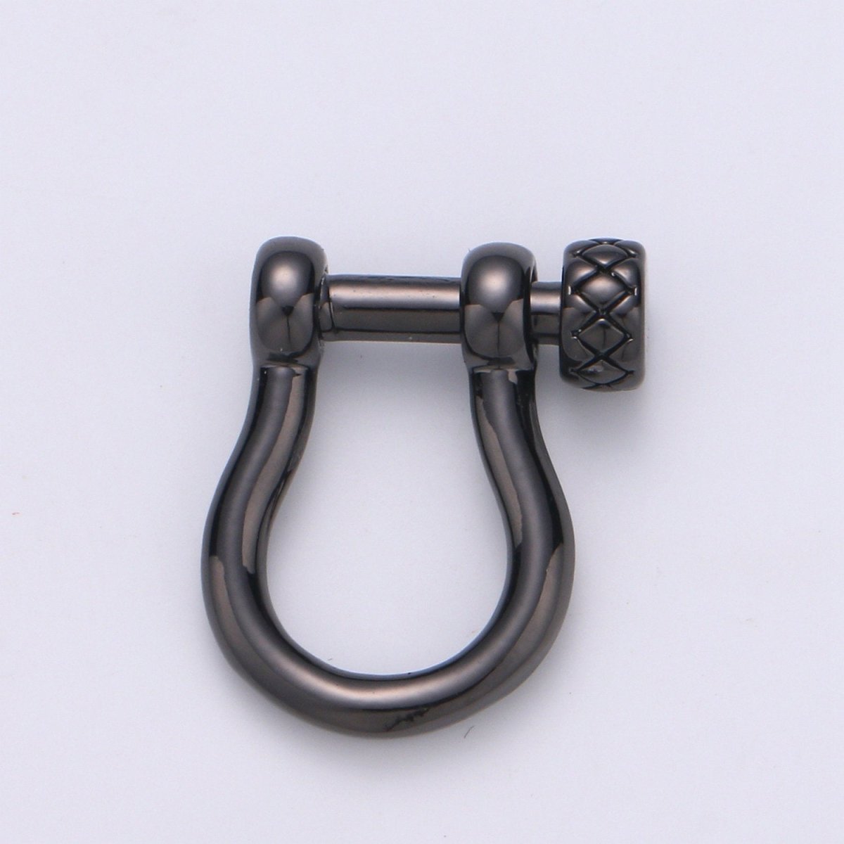 Gold Filled Screw clasp lock, Anchor Shackle, Gold, Silver, Rose gold Black Bracelet Clasps, Anchor Necklace, Sailor Bracelet Clasp Supply K-713 - K-715