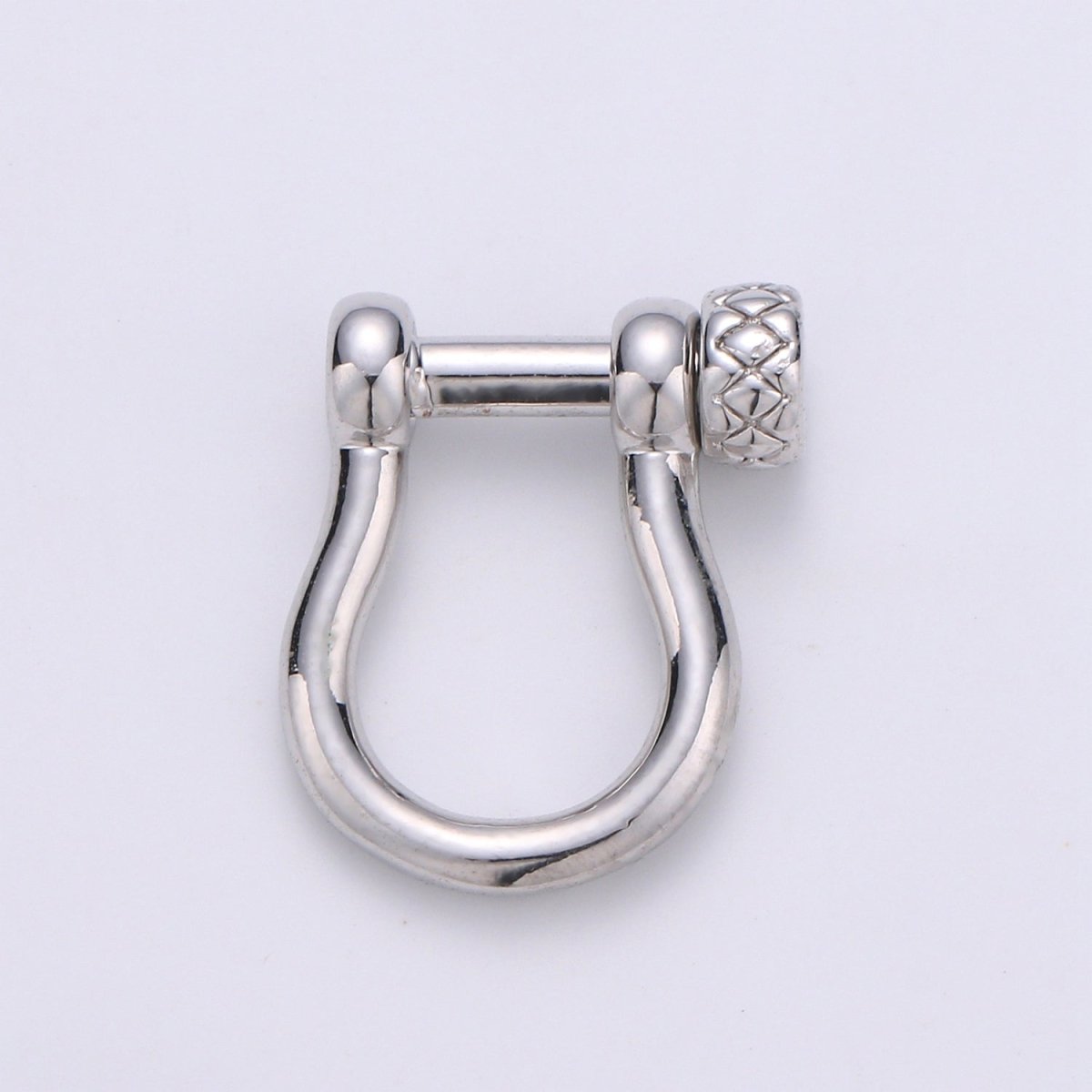 Gold Filled Screw clasp lock, Anchor Shackle, Gold, Silver, Rose gold Black Bracelet Clasps, Anchor Necklace, Sailor Bracelet Clasp Supply K-713 - K-715