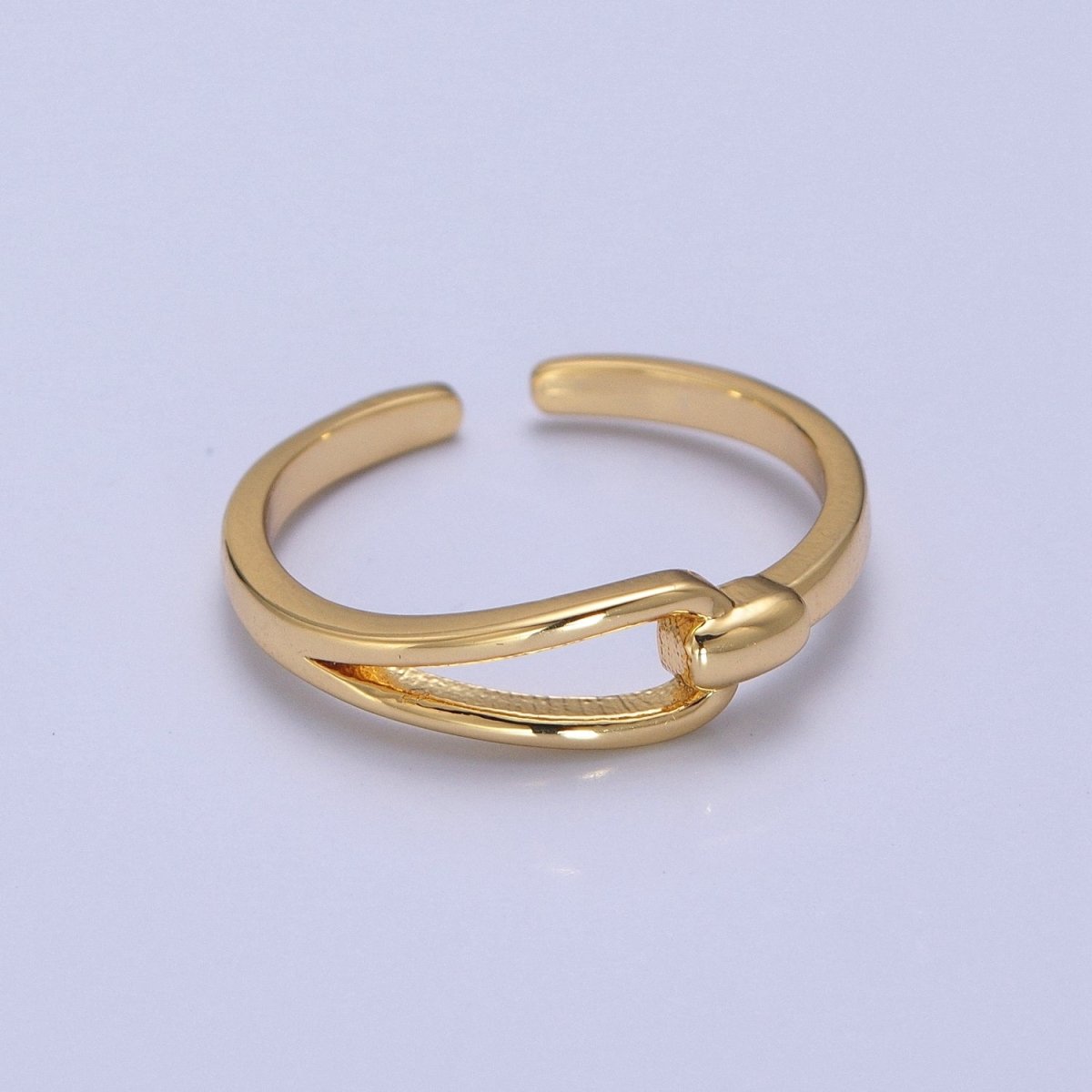 Gold Knot Ring, Love Knot Ring, Promise Ring, Gold Filled Ring O-2135