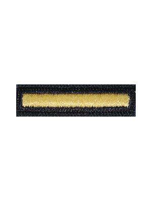 US Army Gold on Blue Female Overseas Bar