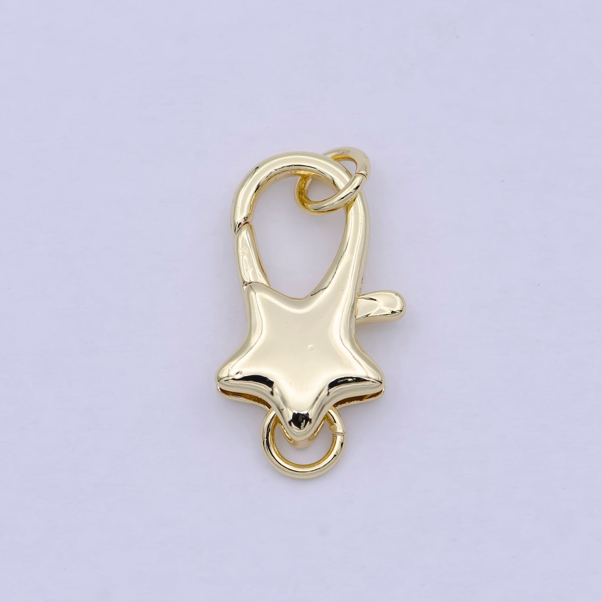 Gold Parrot Clasps Star Clasp Pendant Basic Component Lobster Clasp for Jewelry Supply K-038