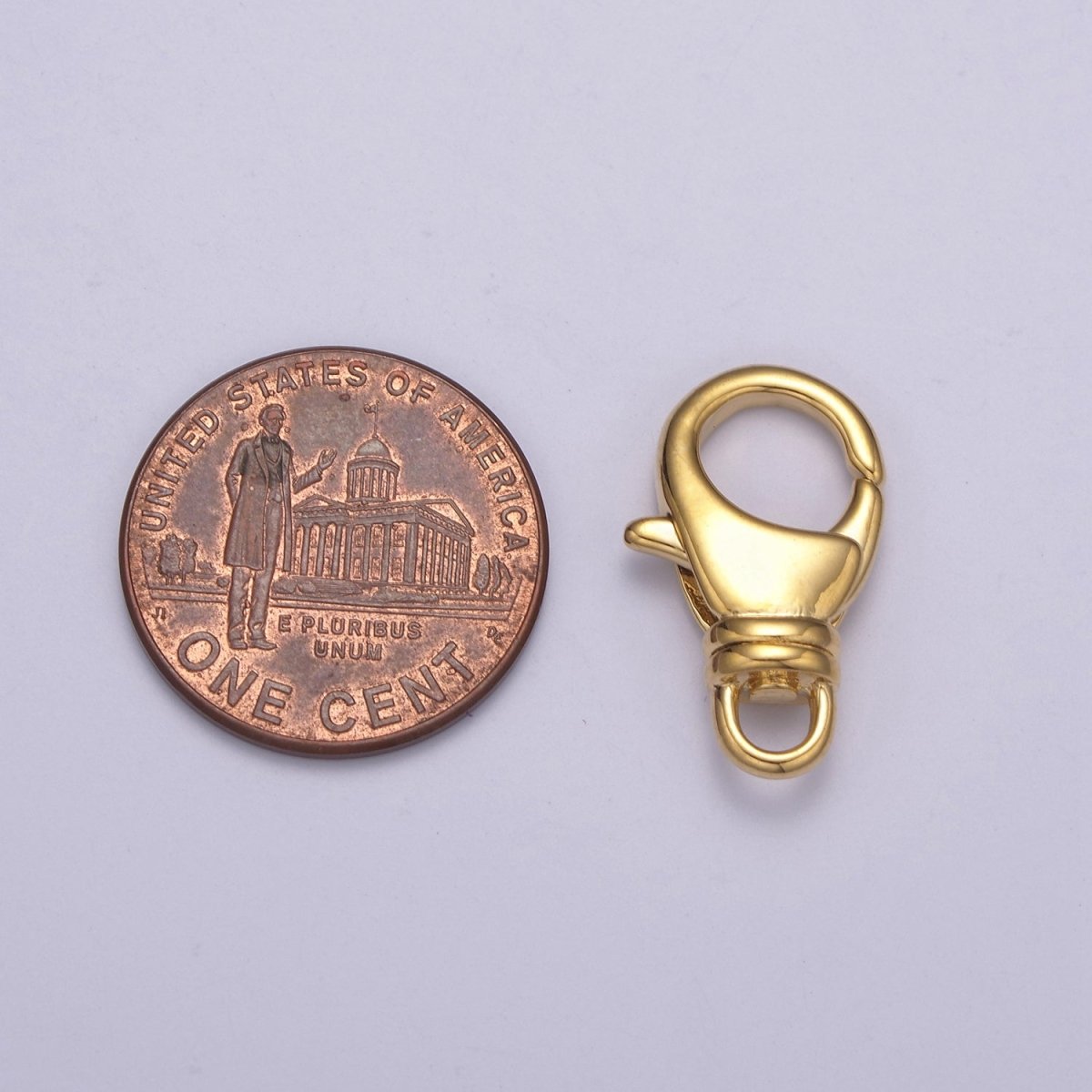 Gold / Silver Lobster Clasps - 24K Gold Filled Clasp for Jewelry Making Findings L-584 L-585