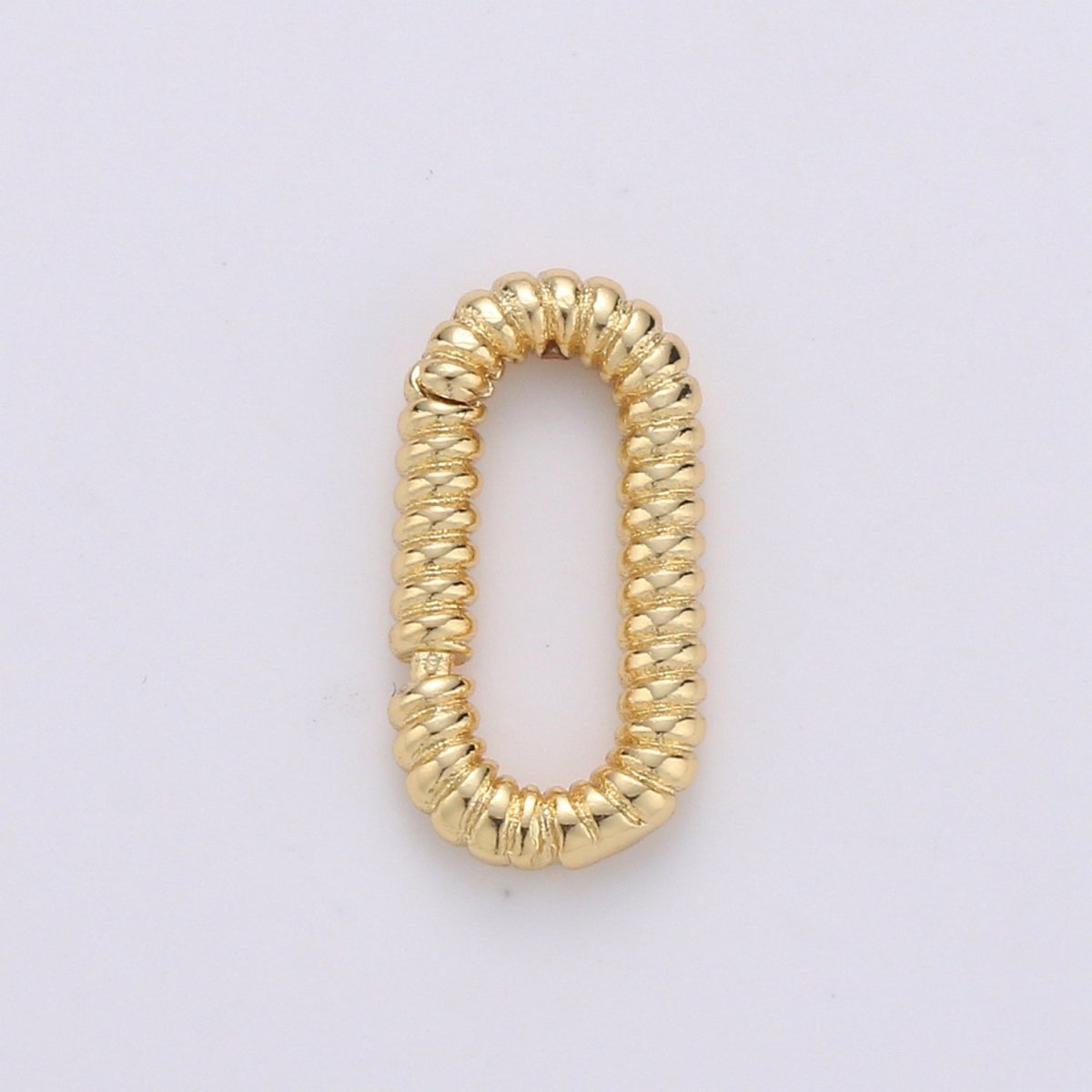 Golden Oval Gold Filled Clasp K-724
