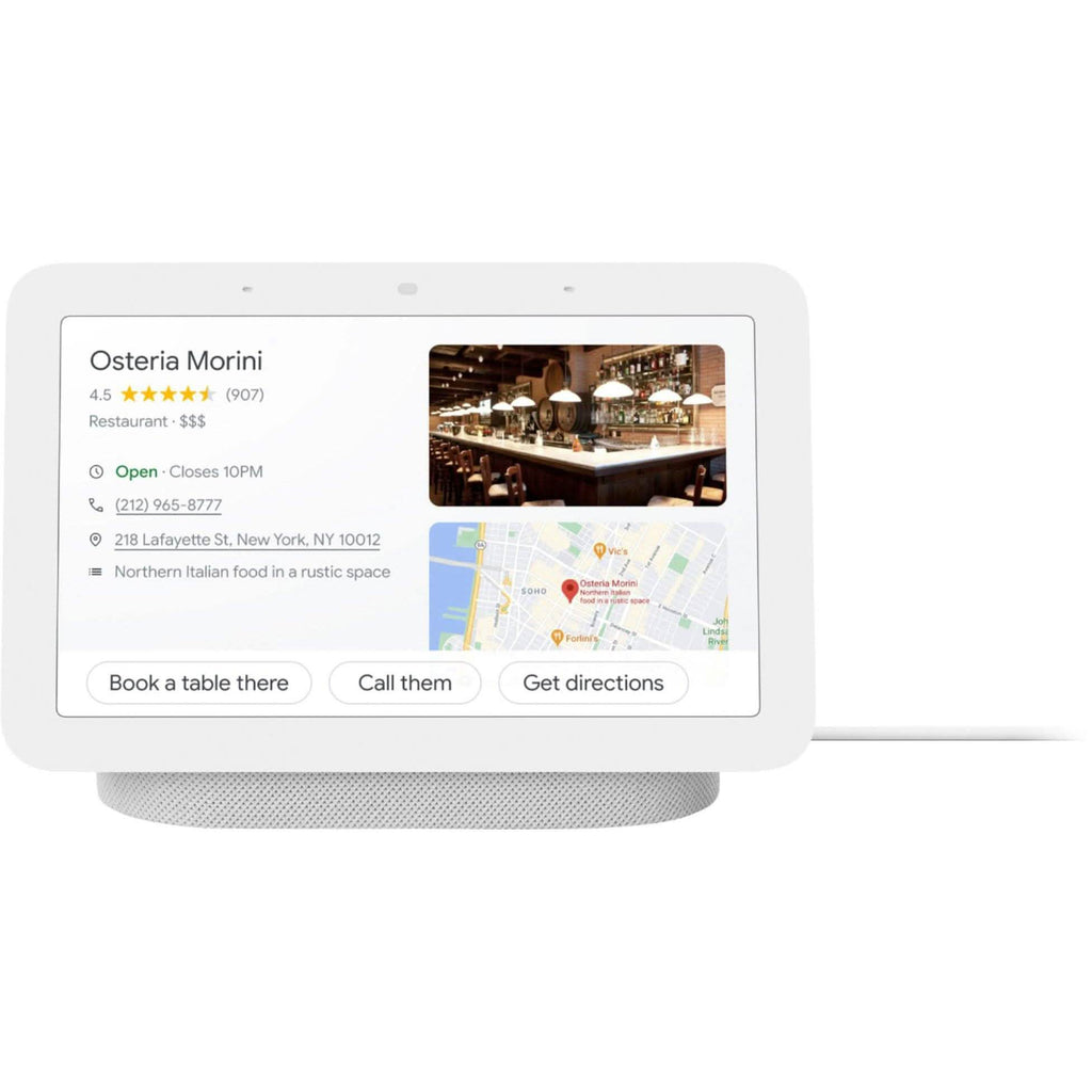 Google Nest Hub avec l'Assistant Google 2ᵉ génération – Galet