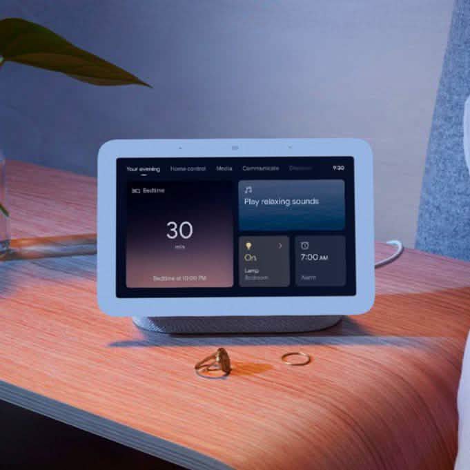 Google Nest Hub avec l'Assistant Google 2ᵉ génération - Sable