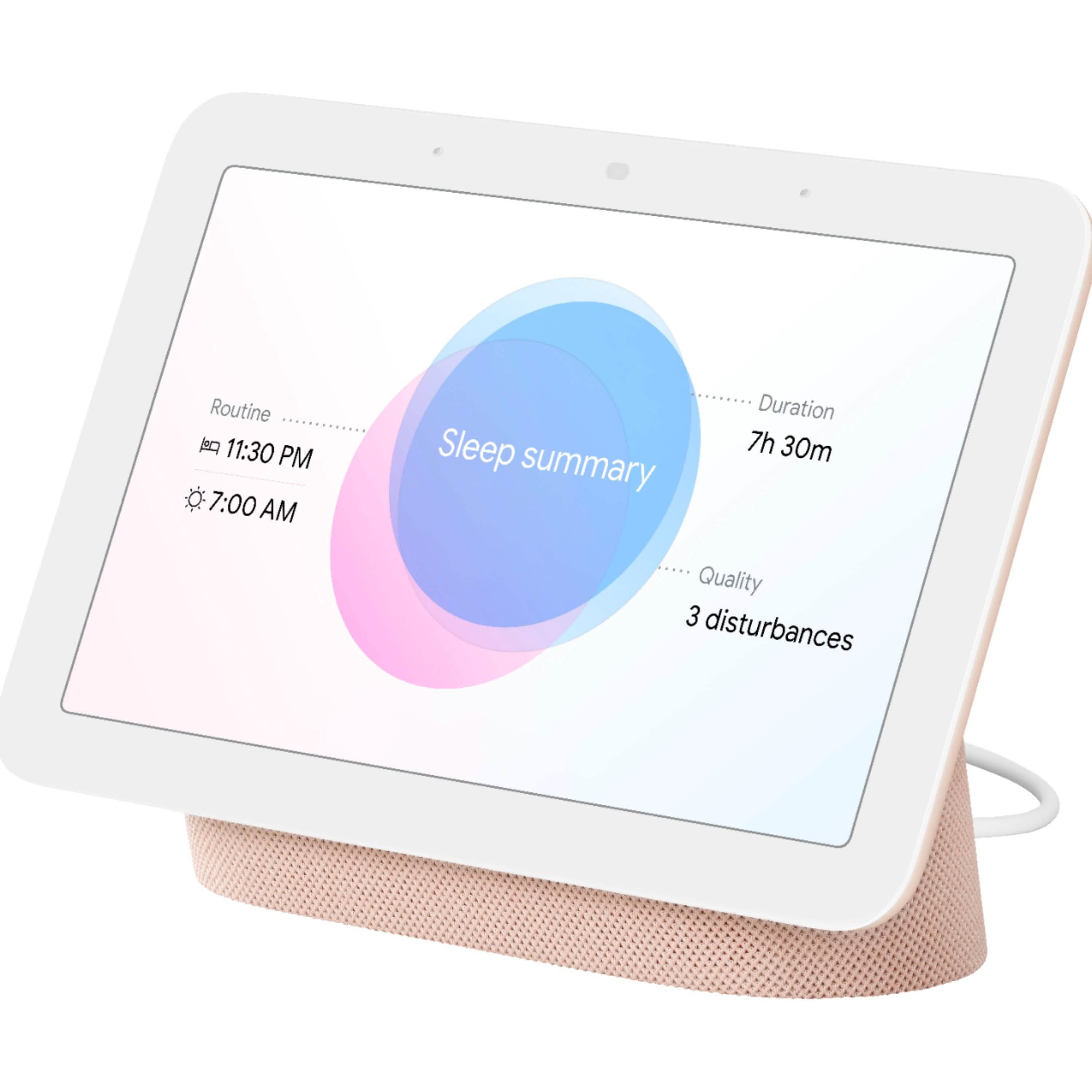 Google Nest Hub avec l'Assistant Google 2ᵉ génération - Sable