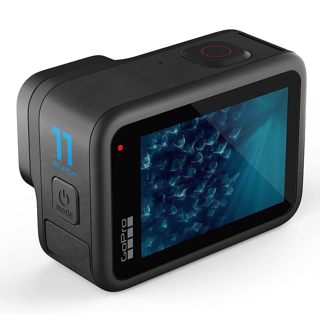 GoPro HERO11 Black - 防水アクションカメラ 5.3K60 ウルトラHDビデオ、27MP写真、1/1.9インチイメージセンサー、ライブストリーミング、ウェブカメラ、手ブレ補正（リファービッシュ品）