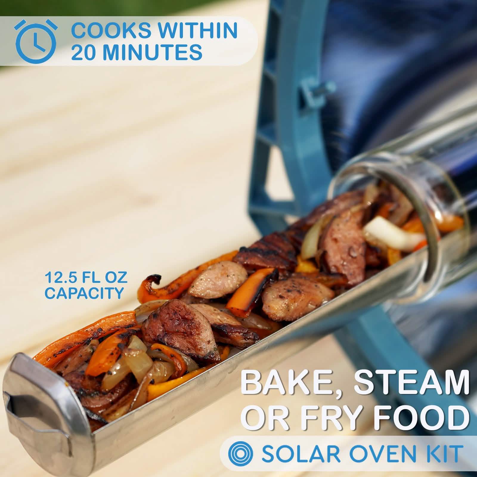Four Solaire Portable GoSun Cuit en 20 Minutes et Jusqu'à 287°C