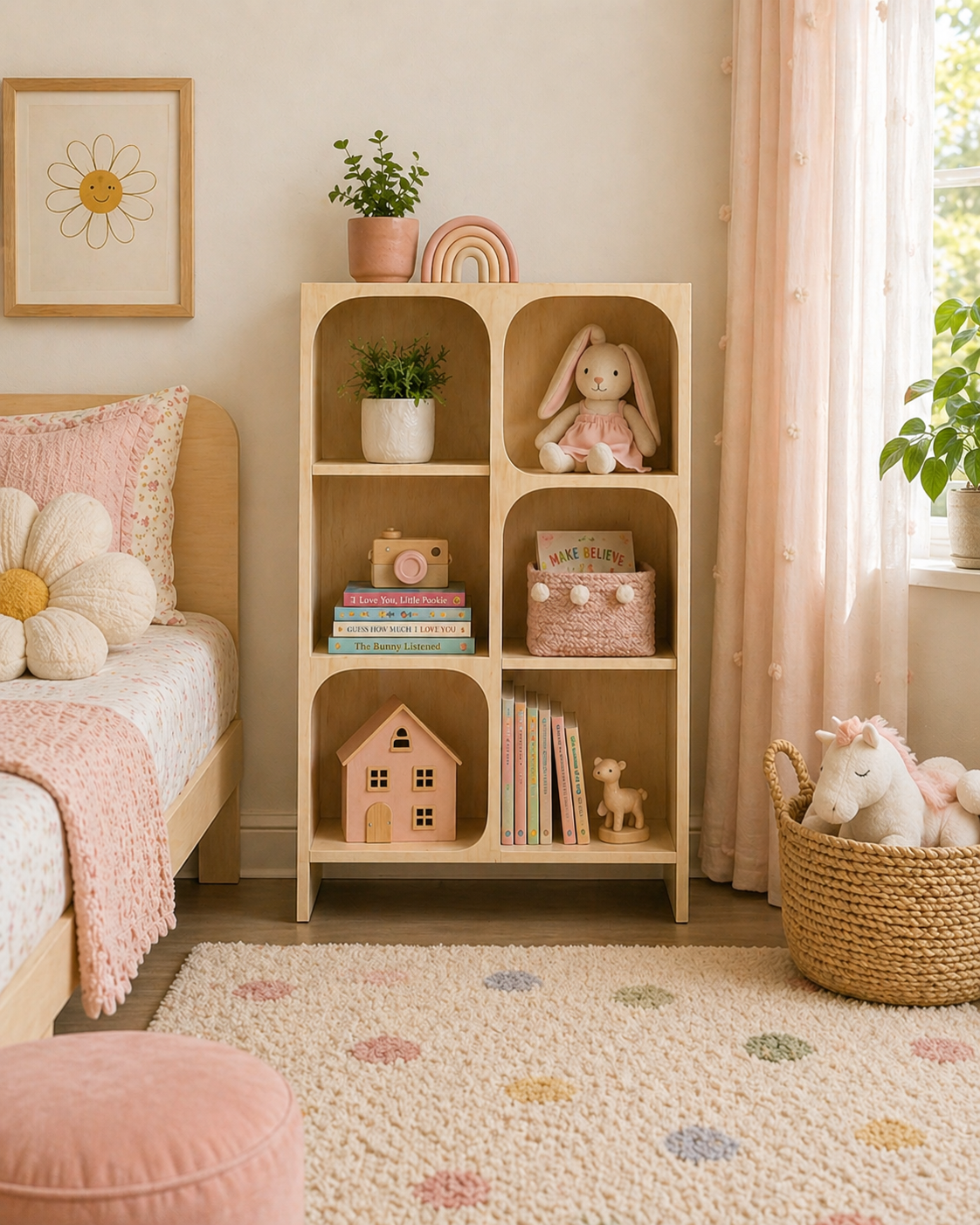 GRACE- Modern Toy Shelf