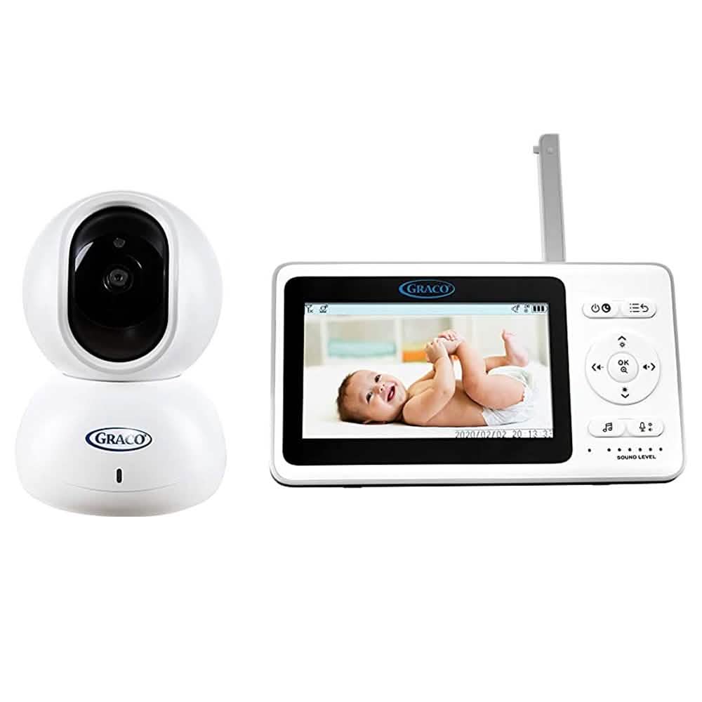Babyphone Graco® avec écran DEL, blanc