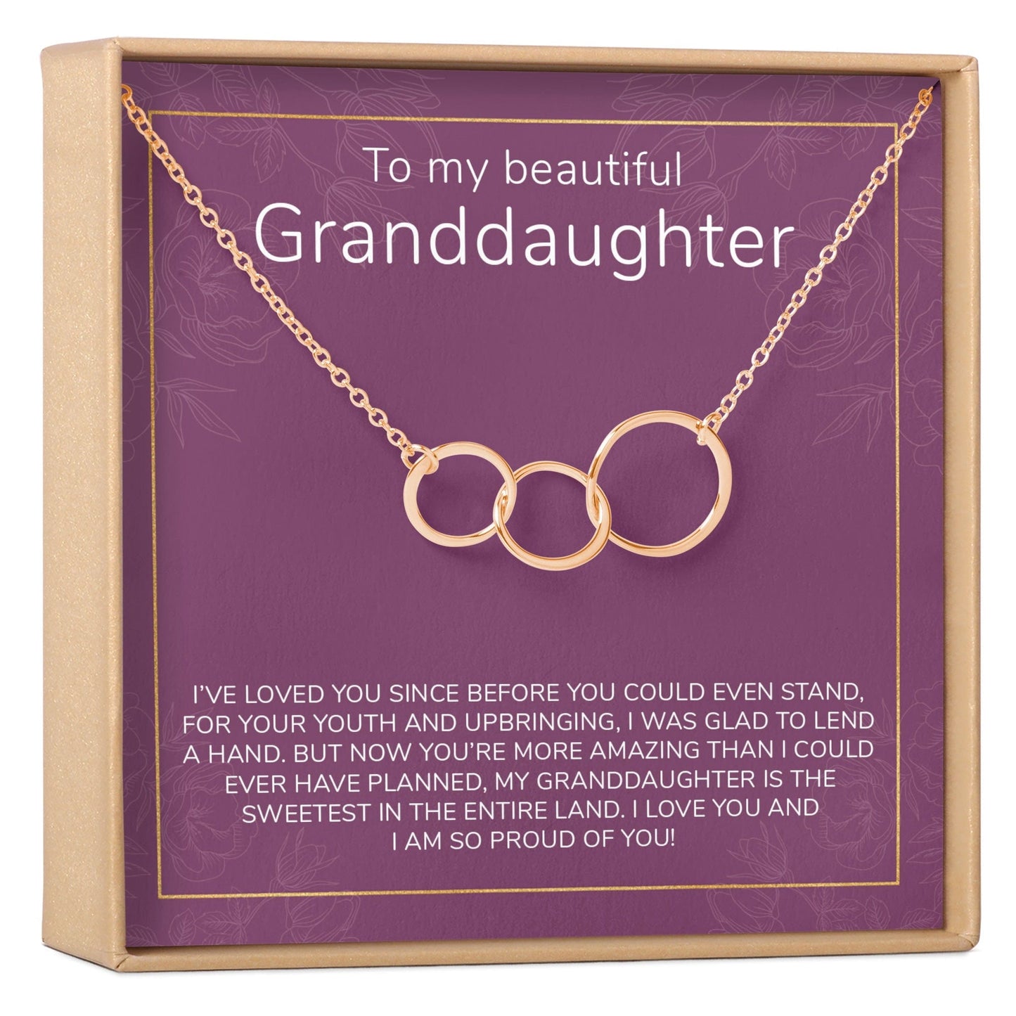 Granddaughter Necklace, Multiple Styles