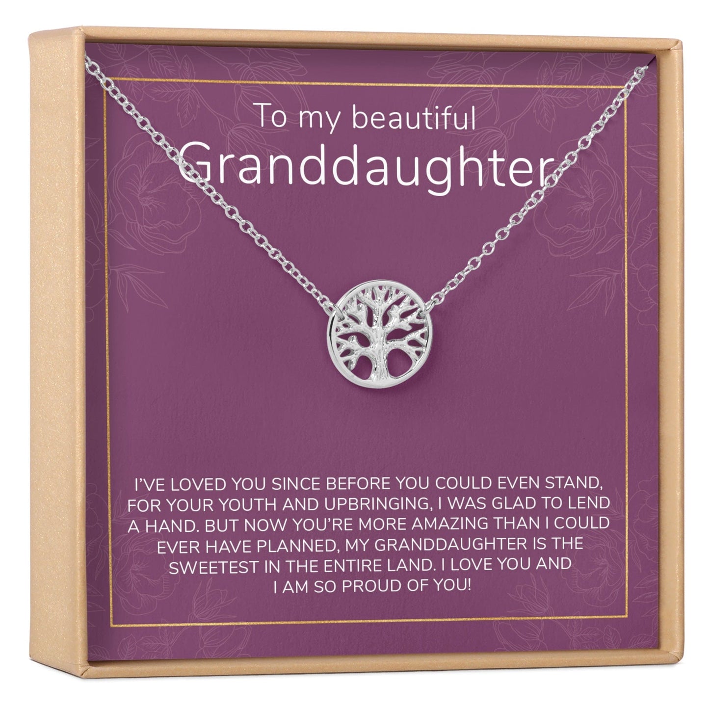 Granddaughter Necklace, Multiple Styles