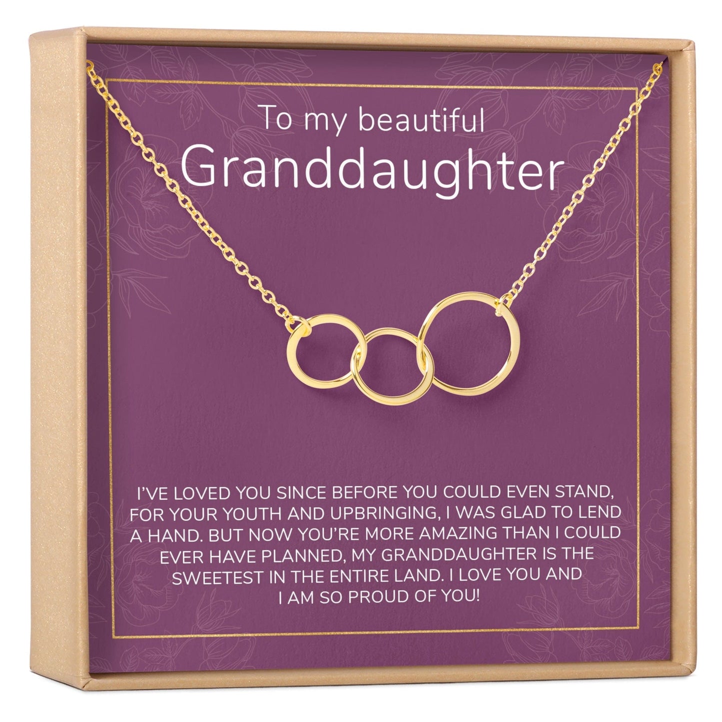 Granddaughter Necklace, Multiple Styles