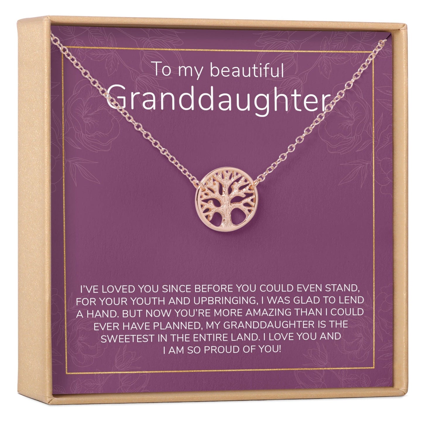 Granddaughter Necklace, Multiple Styles