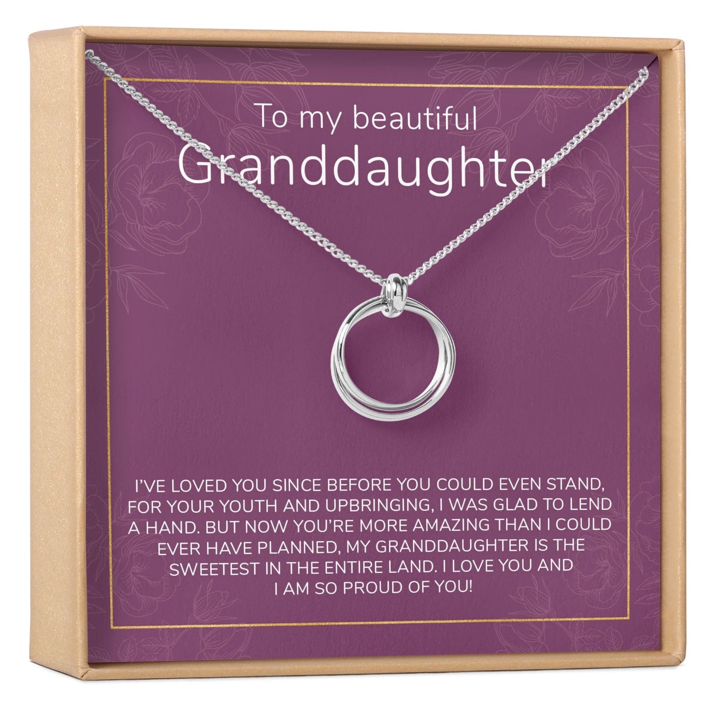Granddaughter Necklace, Multiple Styles