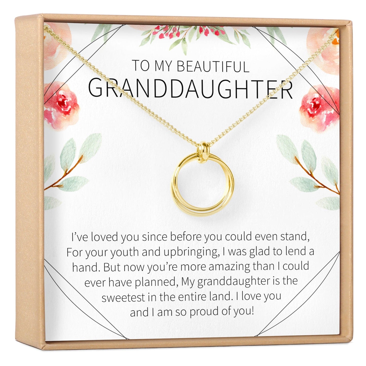 Granddaughter Necklace, Multiple Styles