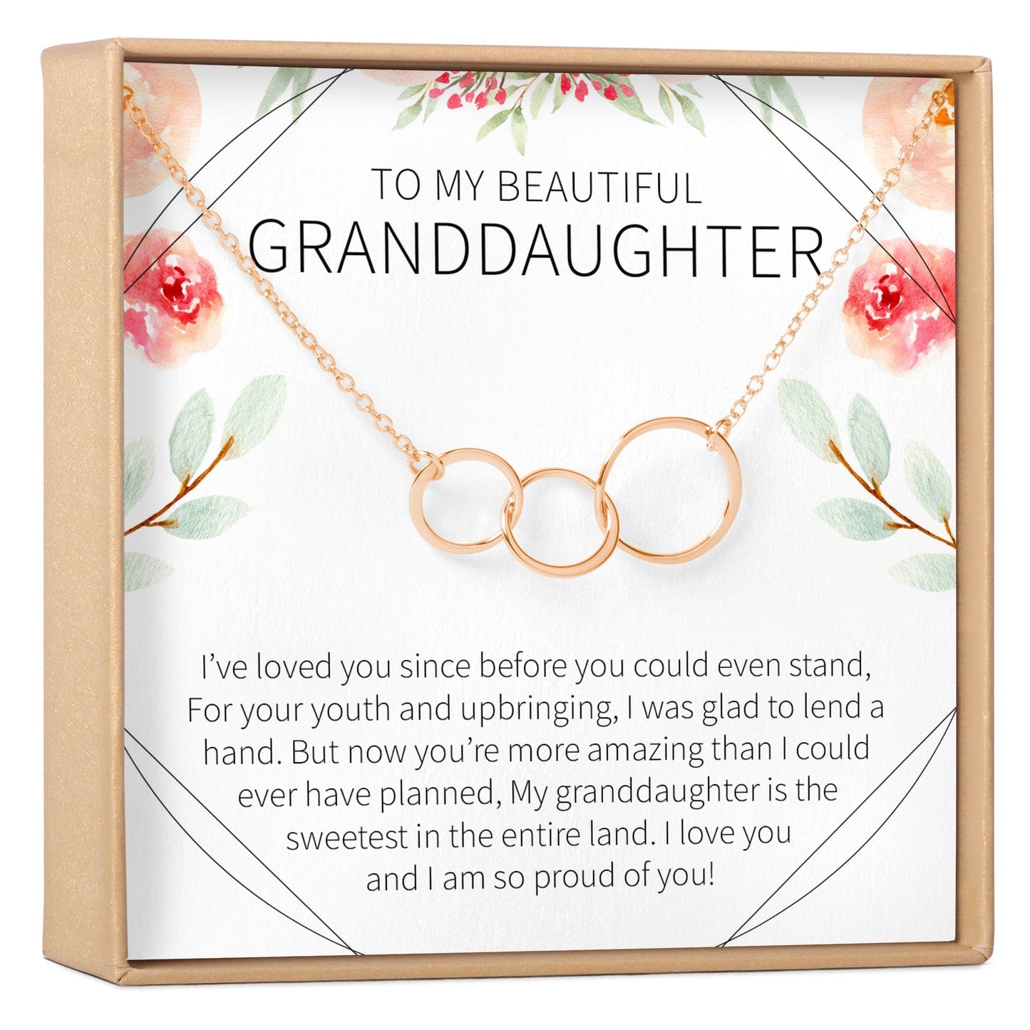 Granddaughter Necklace, Multiple Styles