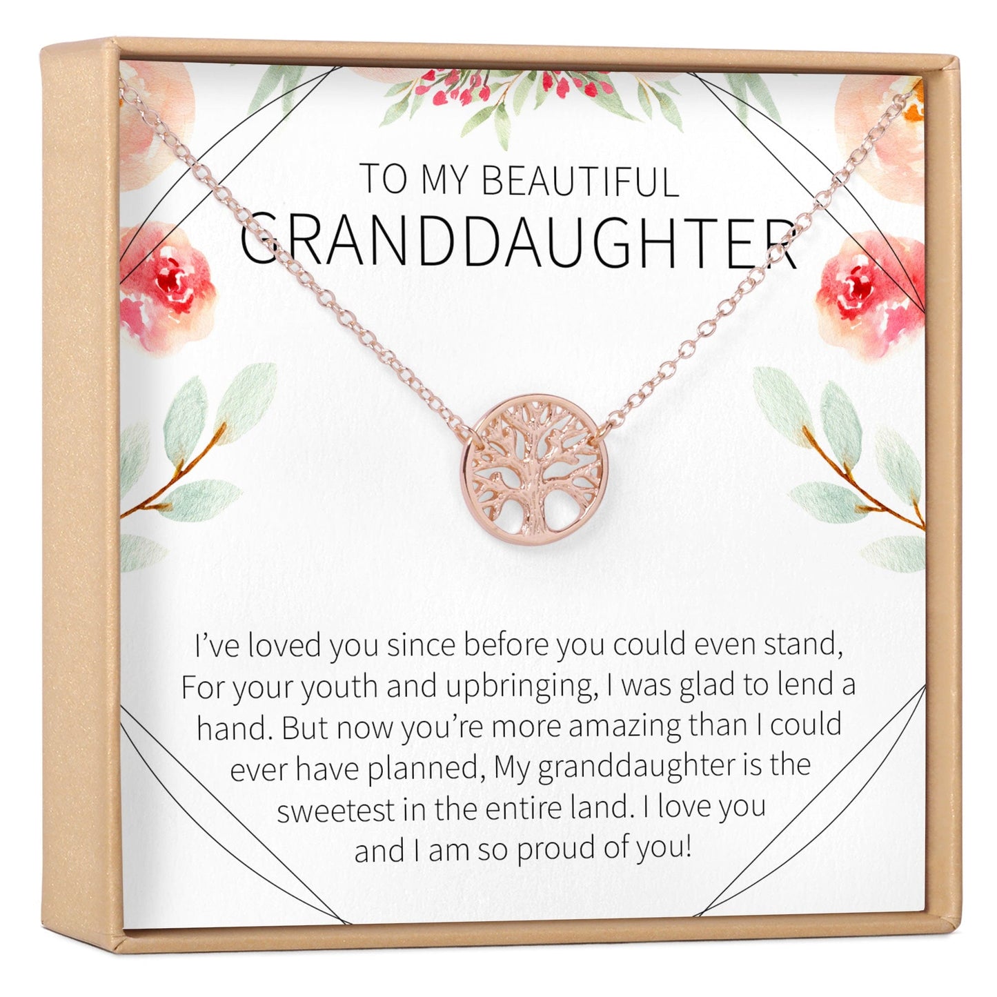 Granddaughter Necklace, Multiple Styles
