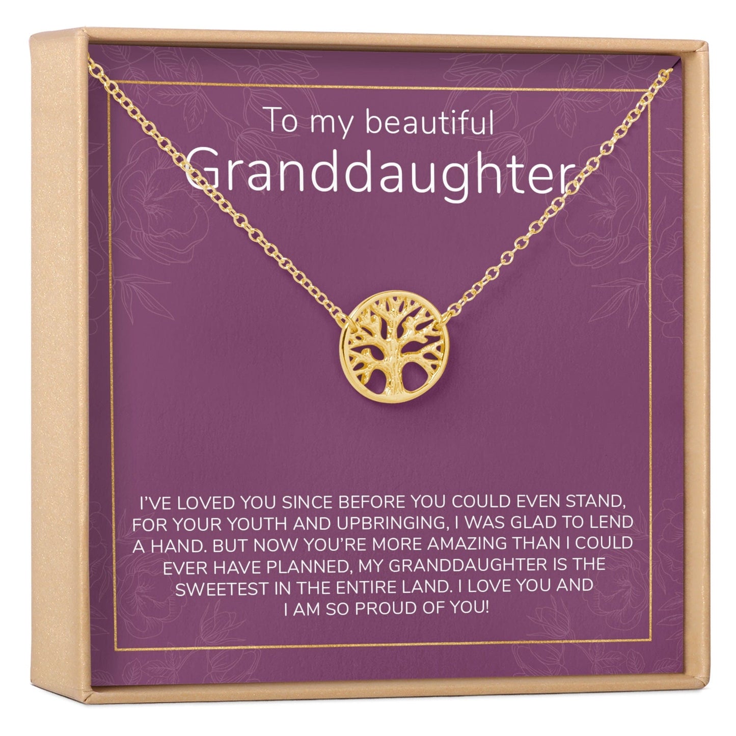 Granddaughter Necklace, Multiple Styles