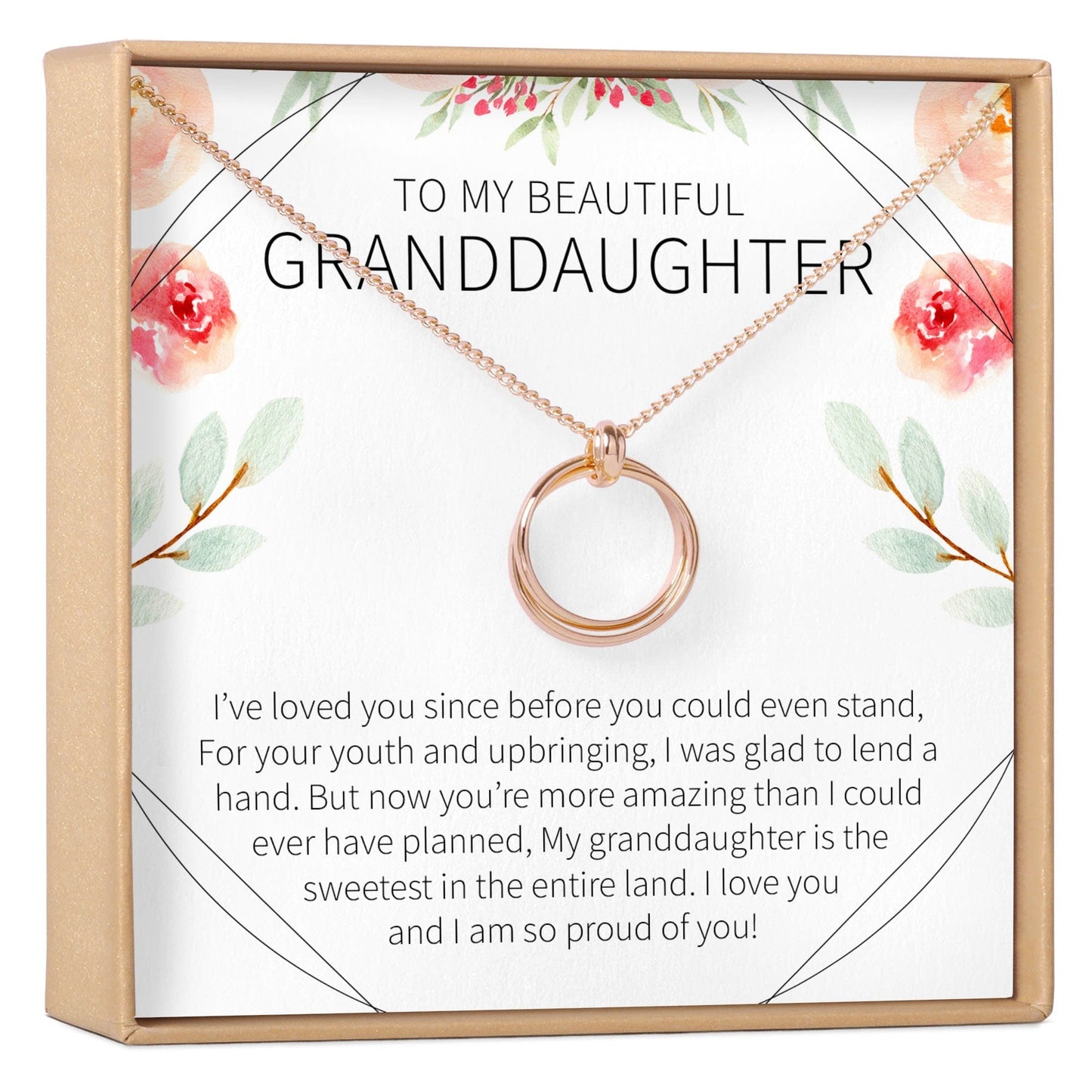 Granddaughter Necklace, Multiple Styles