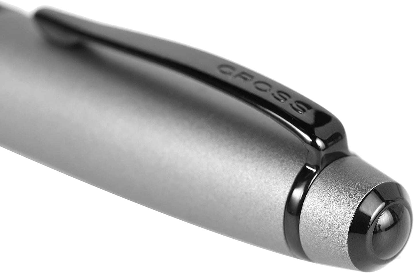 Bailey™ Matte Gray Lacquer Rollerball Pen