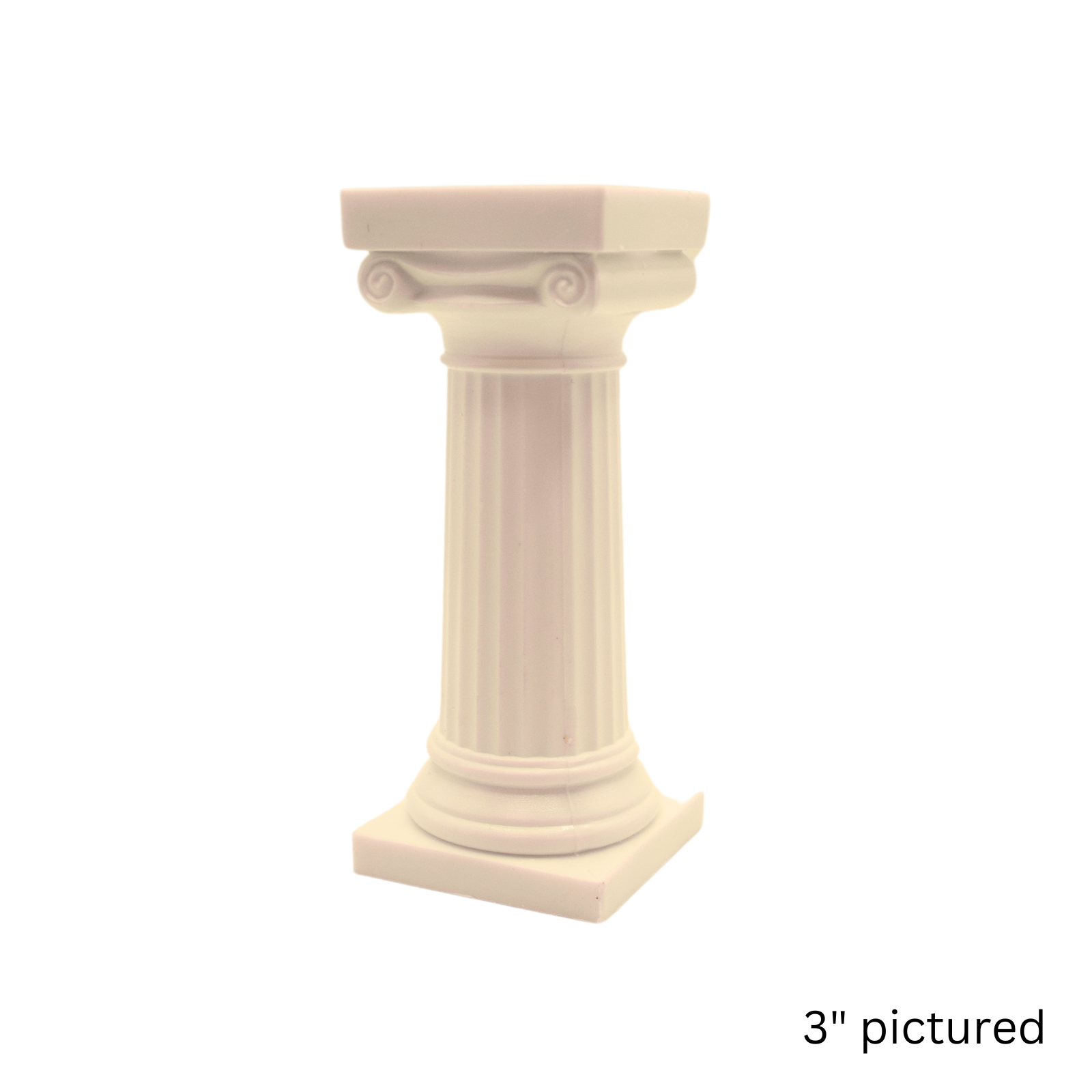 Bush Style - 5" Grecian Pillars Only-Color: Ivory  Pack: 36 pcs