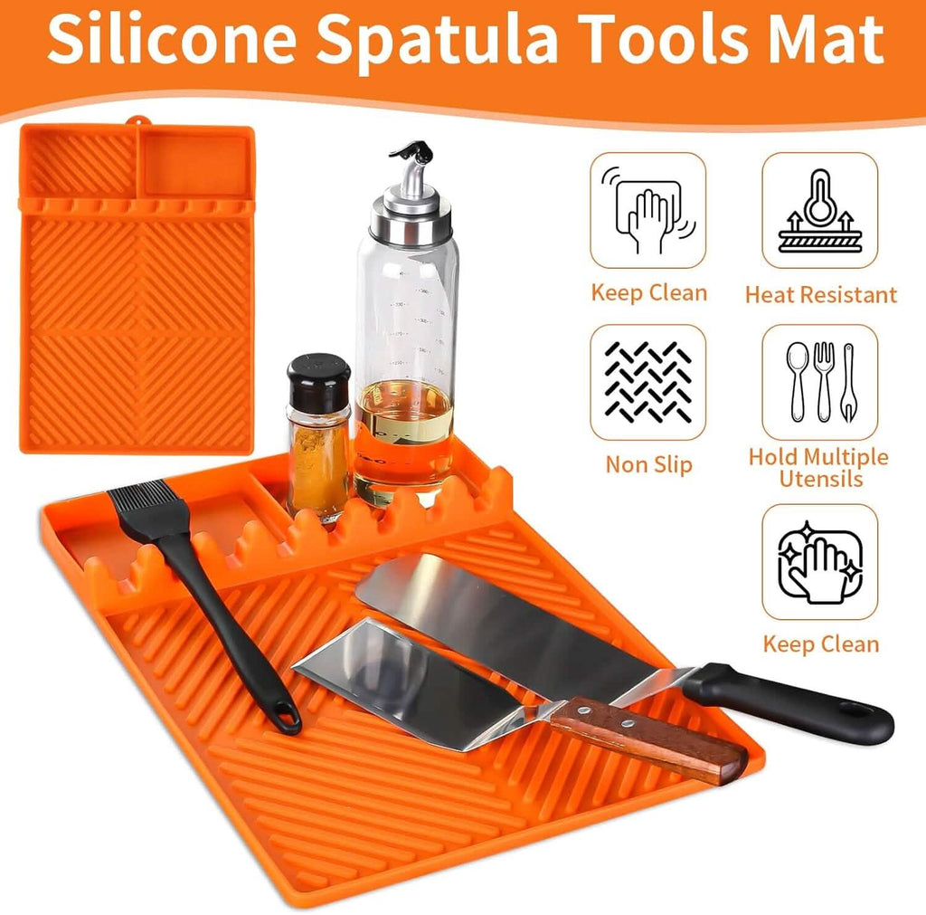 Grill Mat- Side Shelf Mat for Blackstone Silicone Grill Pad