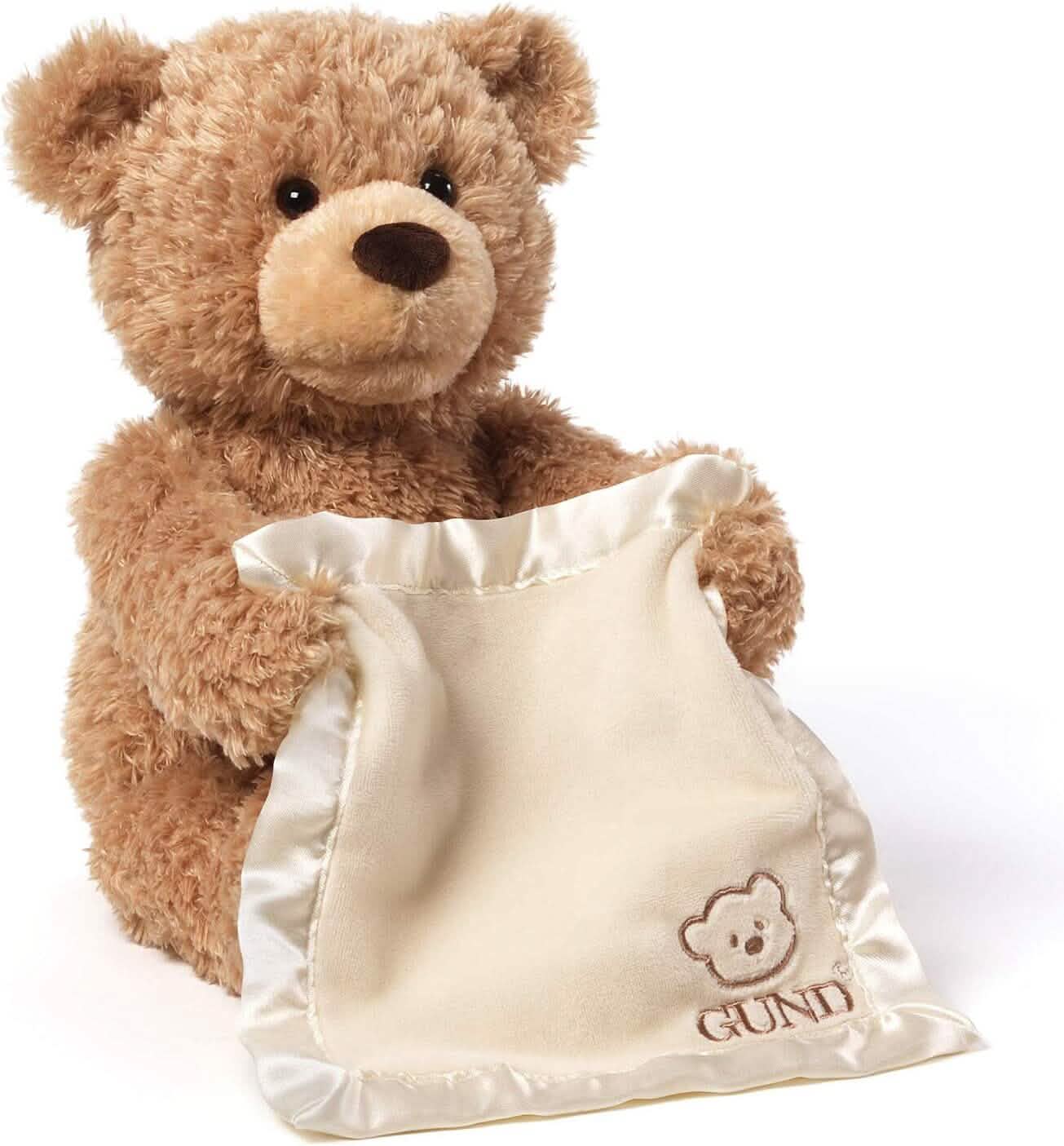 GUND ピークアブー 11.5インチ テディベア アニメーションぬいぐるみ